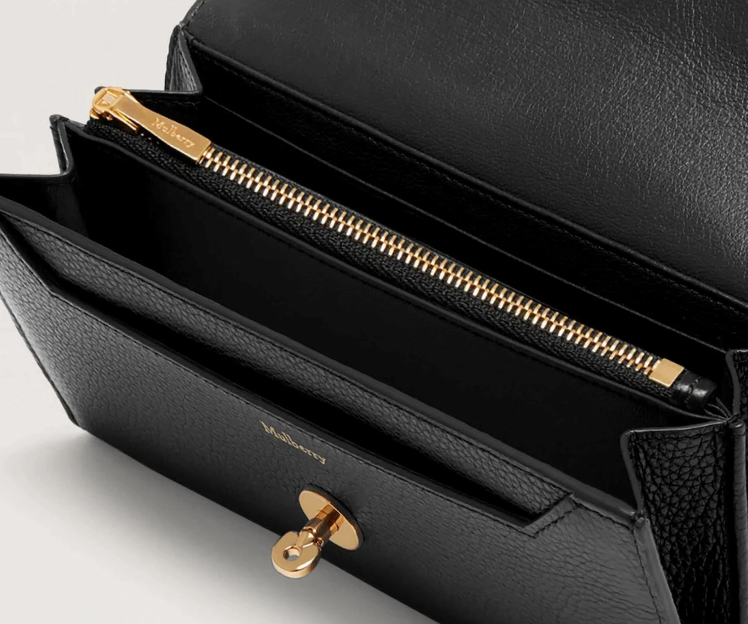 Mulberry Black Darley Wallet - Image 3