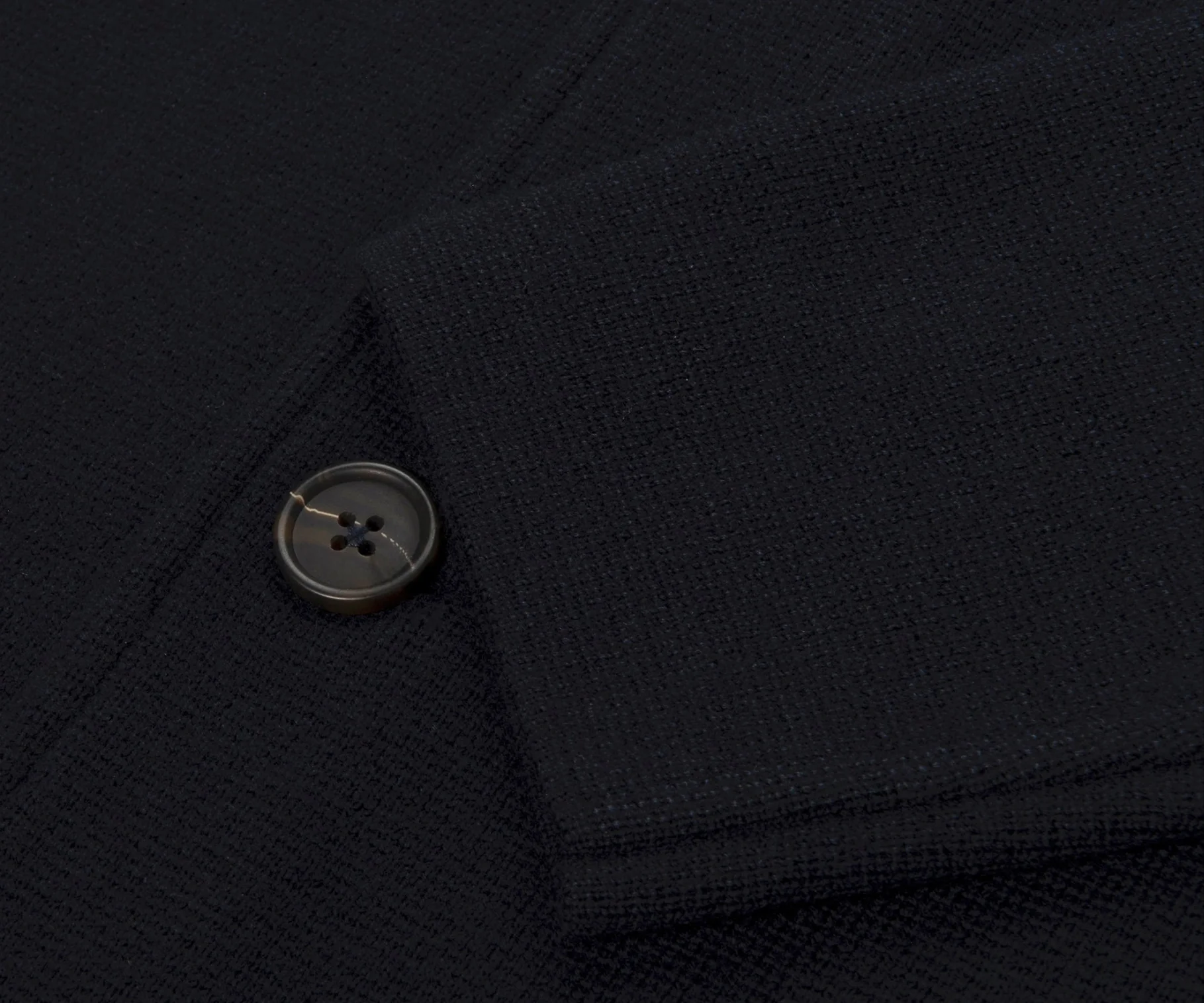 Emporio Armani Navy Knit Jacket - Image 3