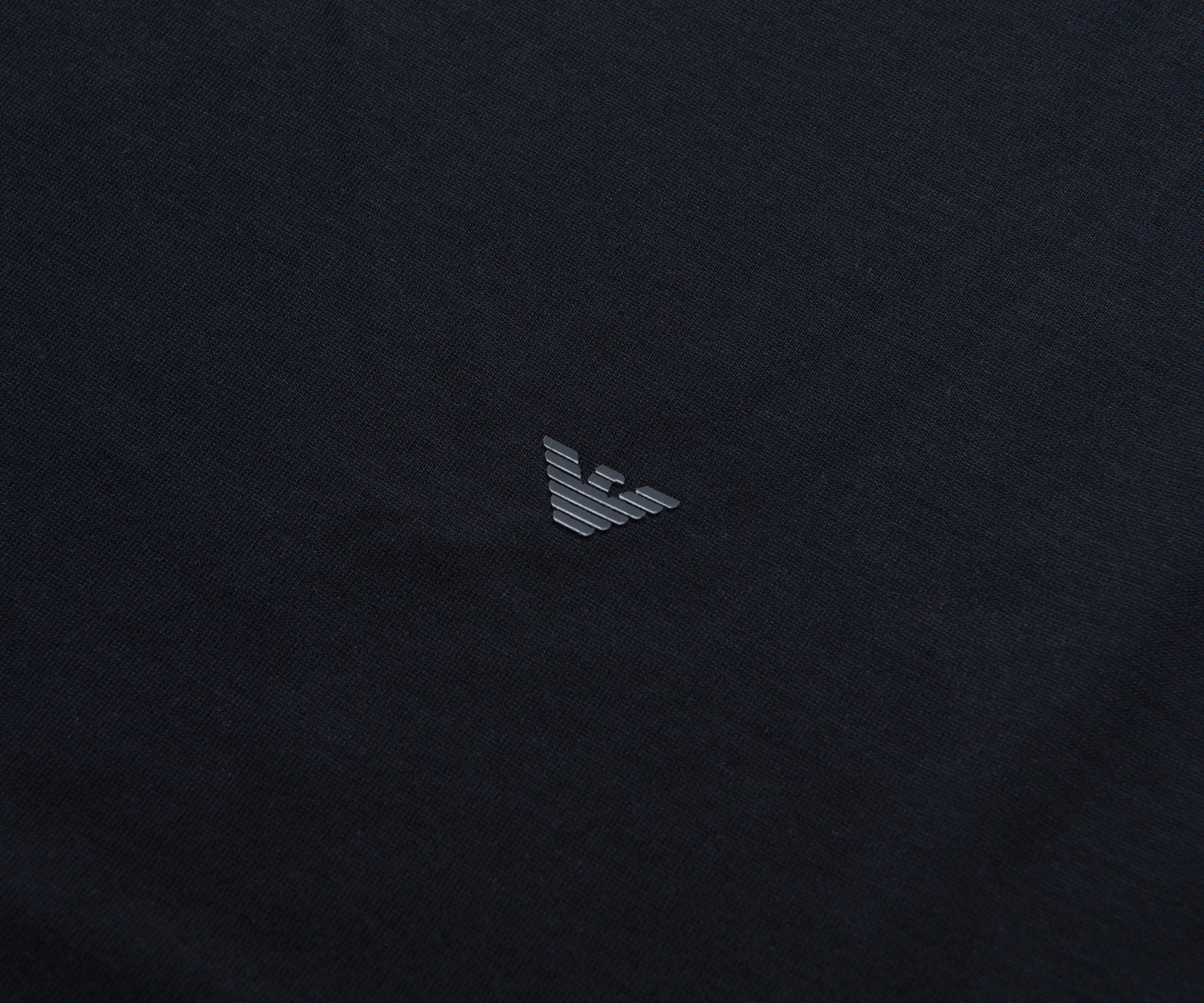 Emporio Armani Navy Travel T-Shirt - Image 3