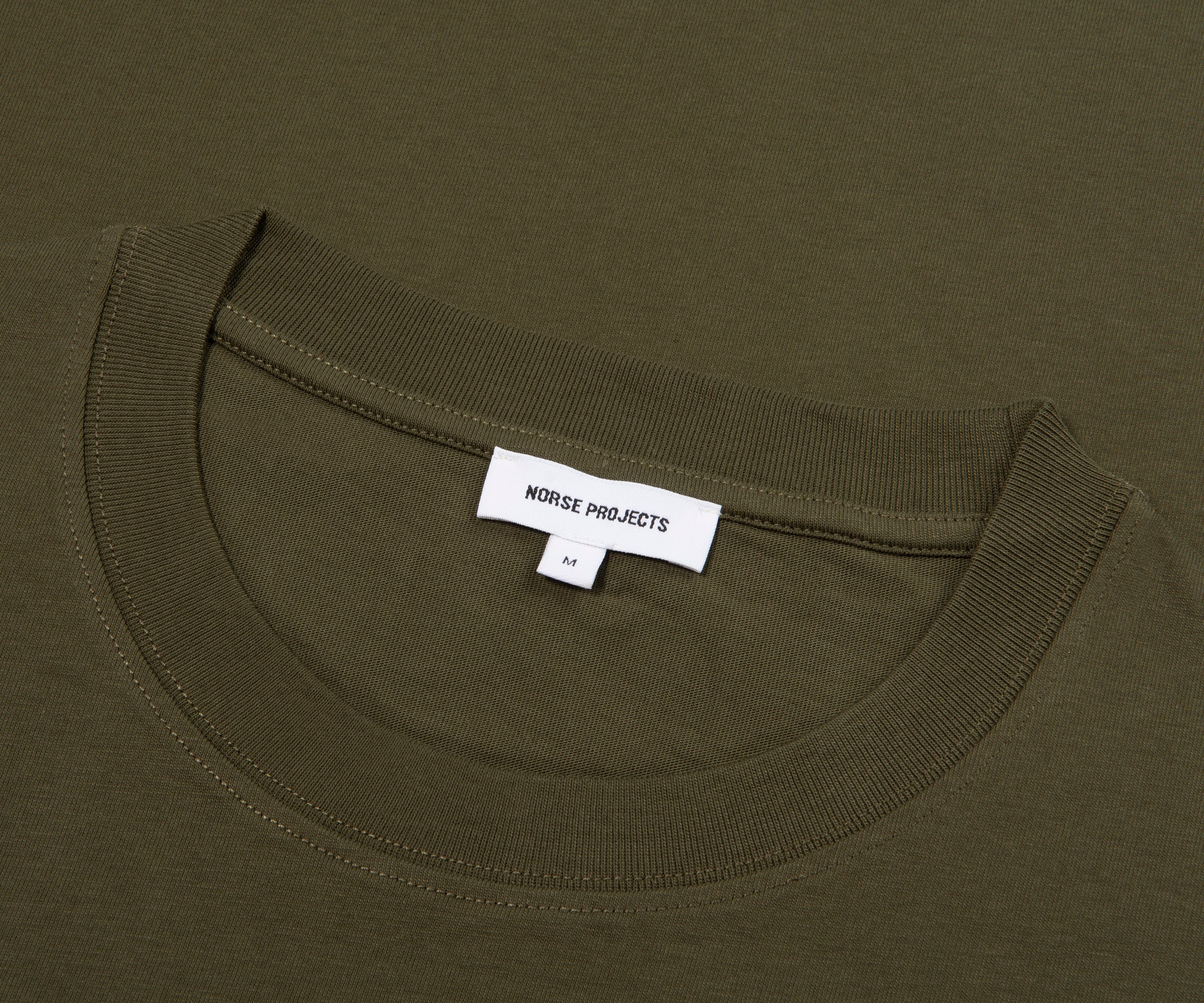 Norse Project Johannes Khaki T-Shirt - Image 2