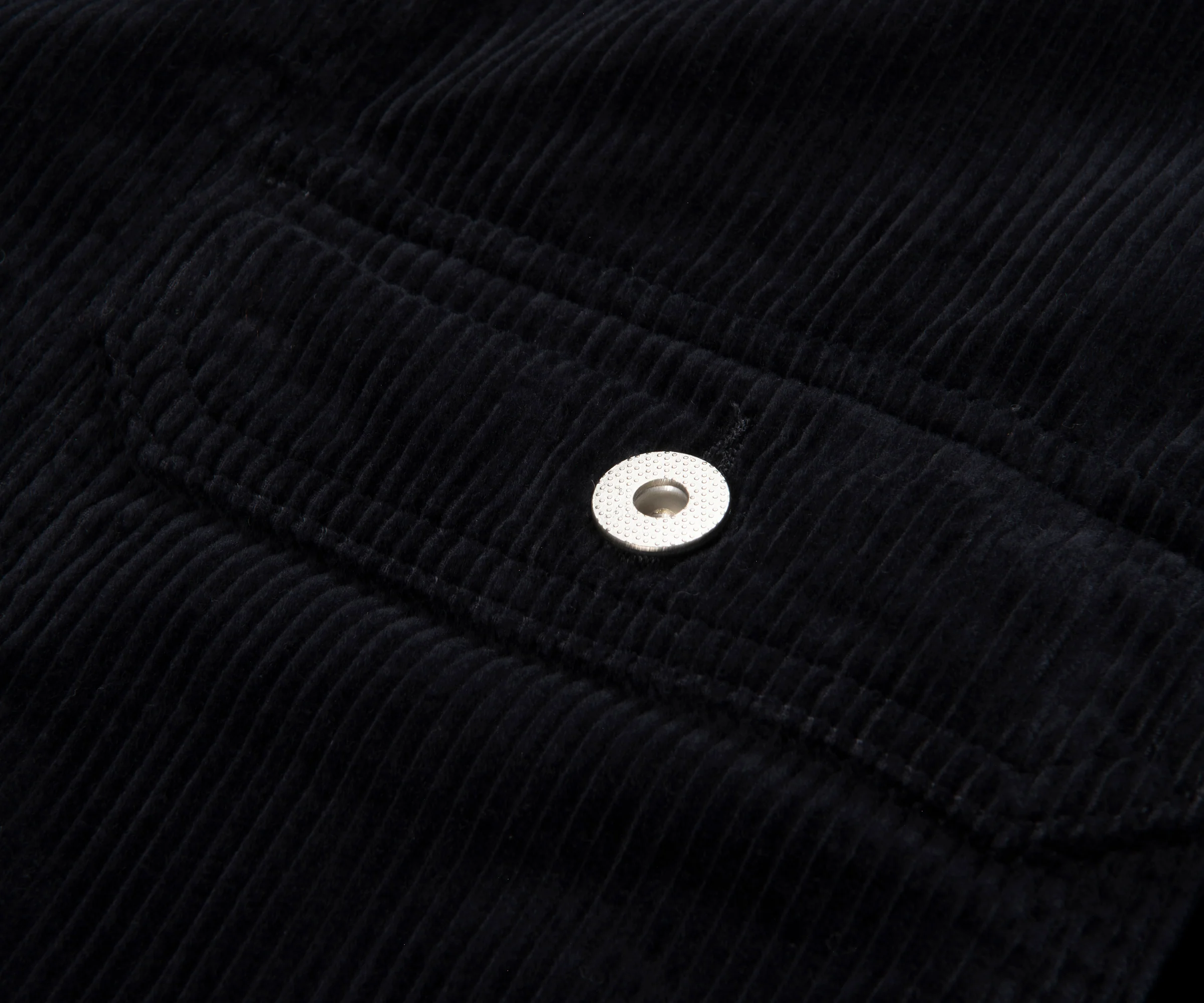 Norse Projects Dark Navy Folk Wide Corduroy Chore Jacket - Image 6