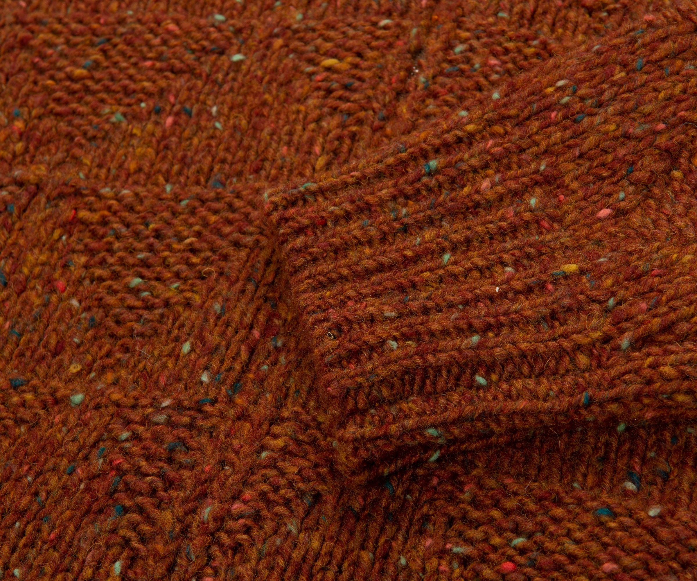 Norse Projects Orange Erik Donegal Diamond Jacket - Image 4