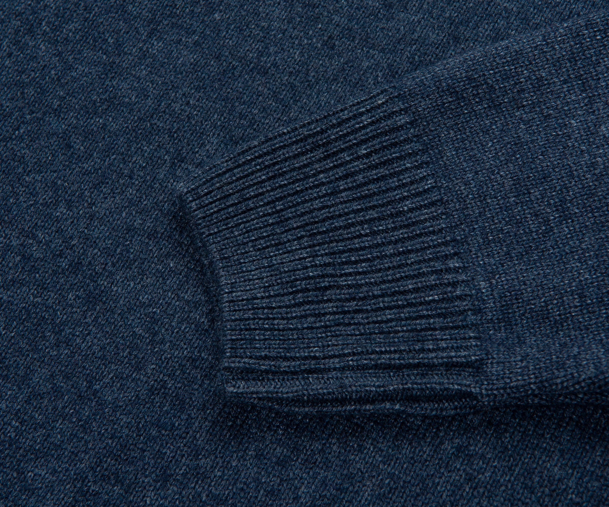 Paul & Shark Blue Knitted Roll Neck - Image 3