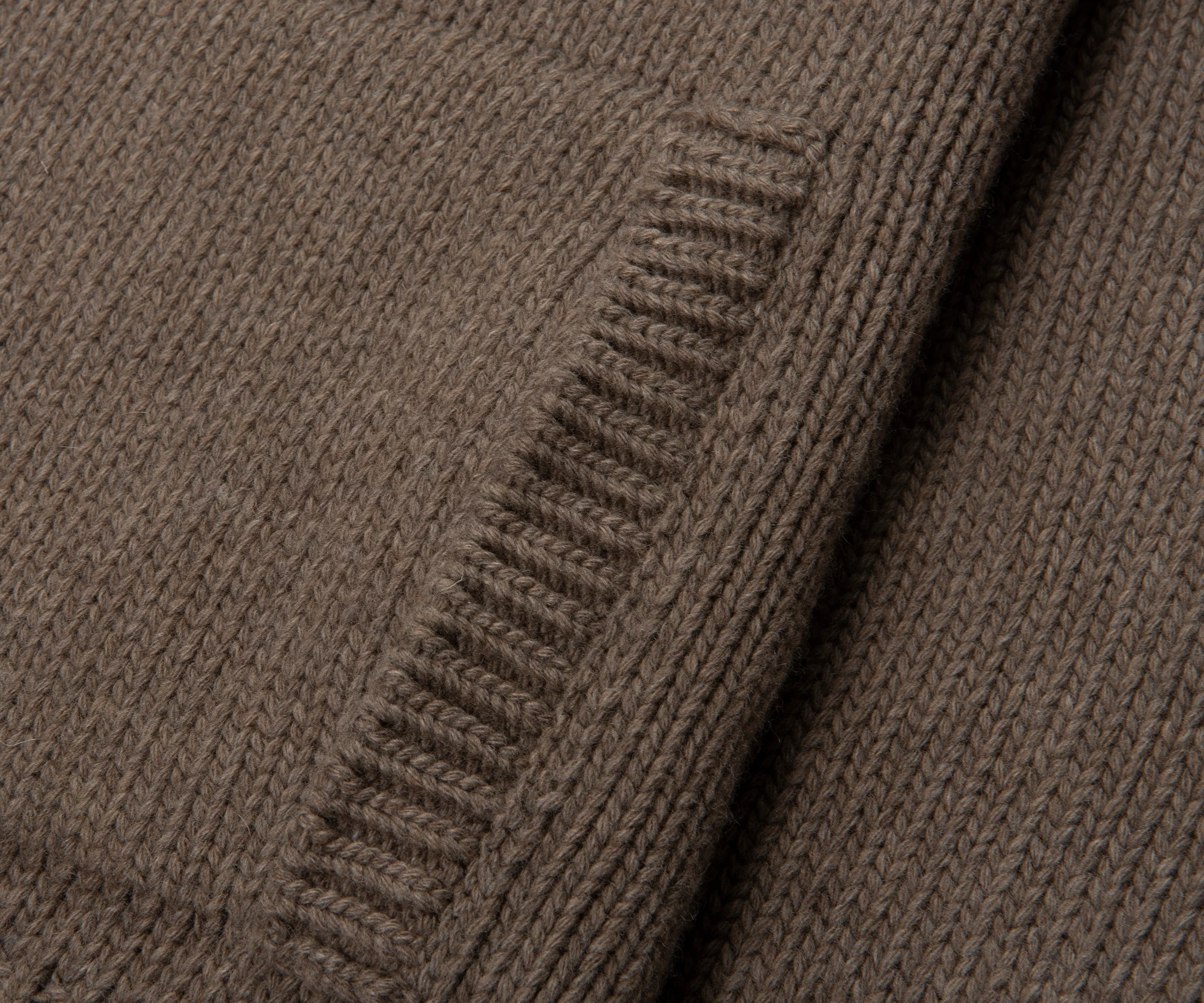 Paul & Shark Brown Knitted Hoodie - Image 2