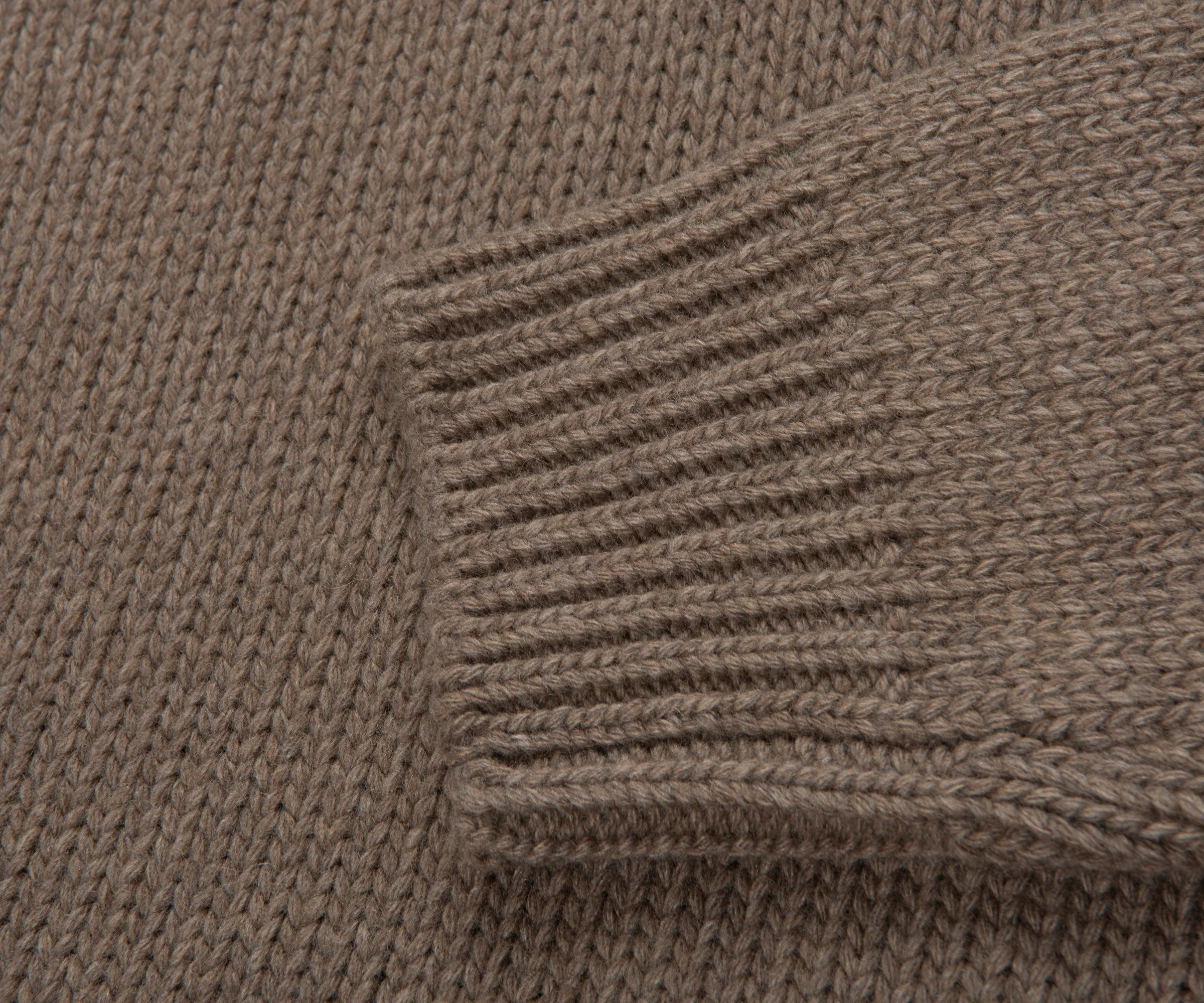 Paul & Shark Brown Knitted Hoodie - Image 3