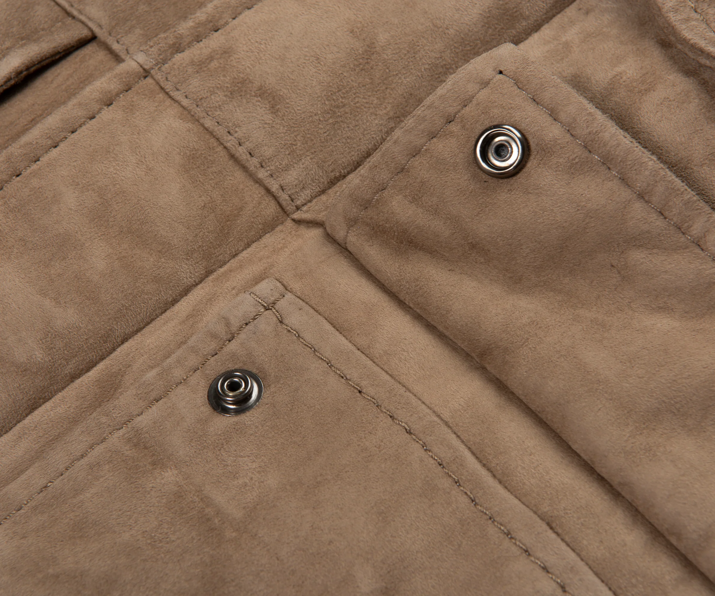 Paul & Shark Brown Suede Aqua Leather Jacket - Image 8