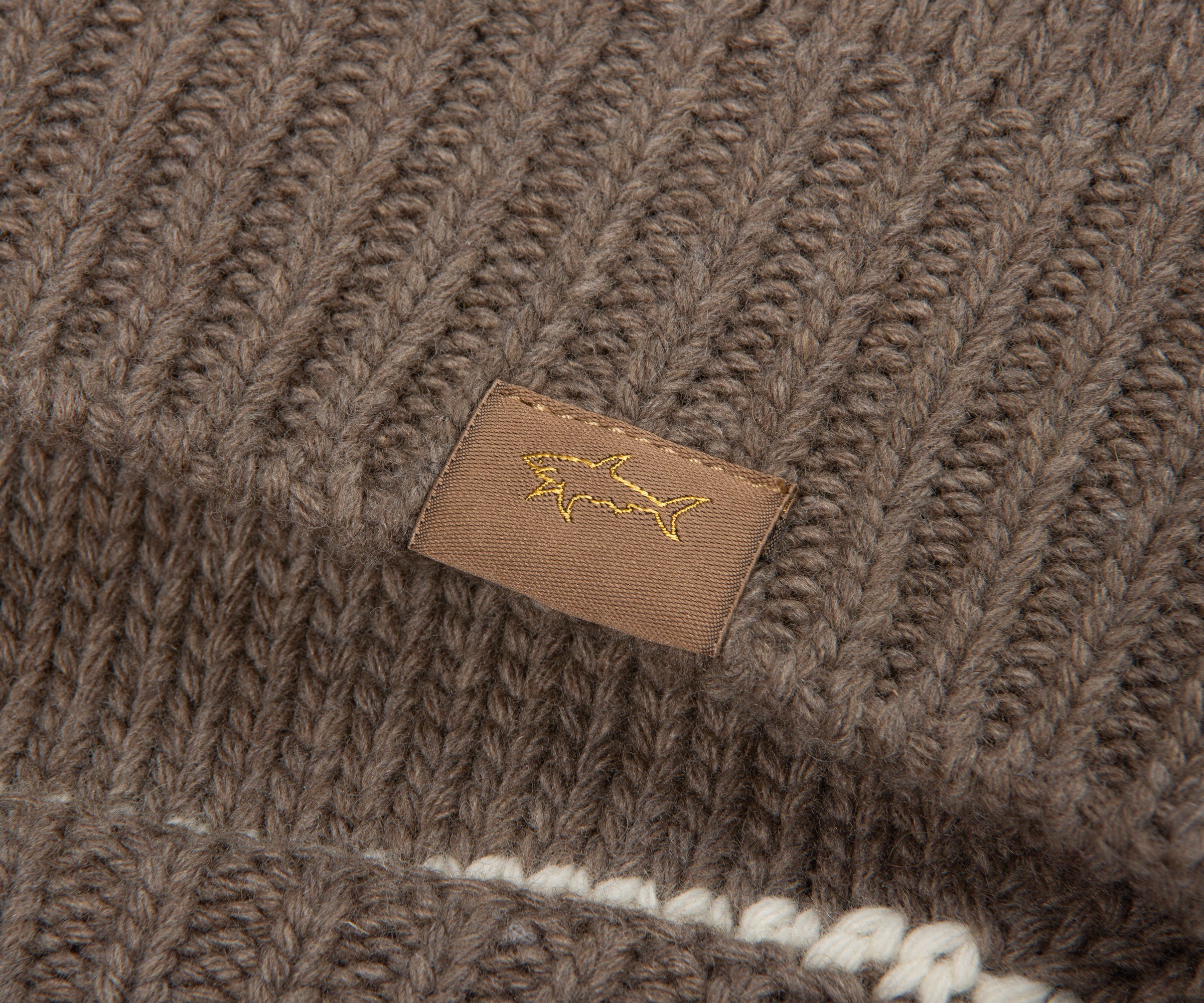 Paul & Shark Brown Woolen Knitted Sweater - Image 4