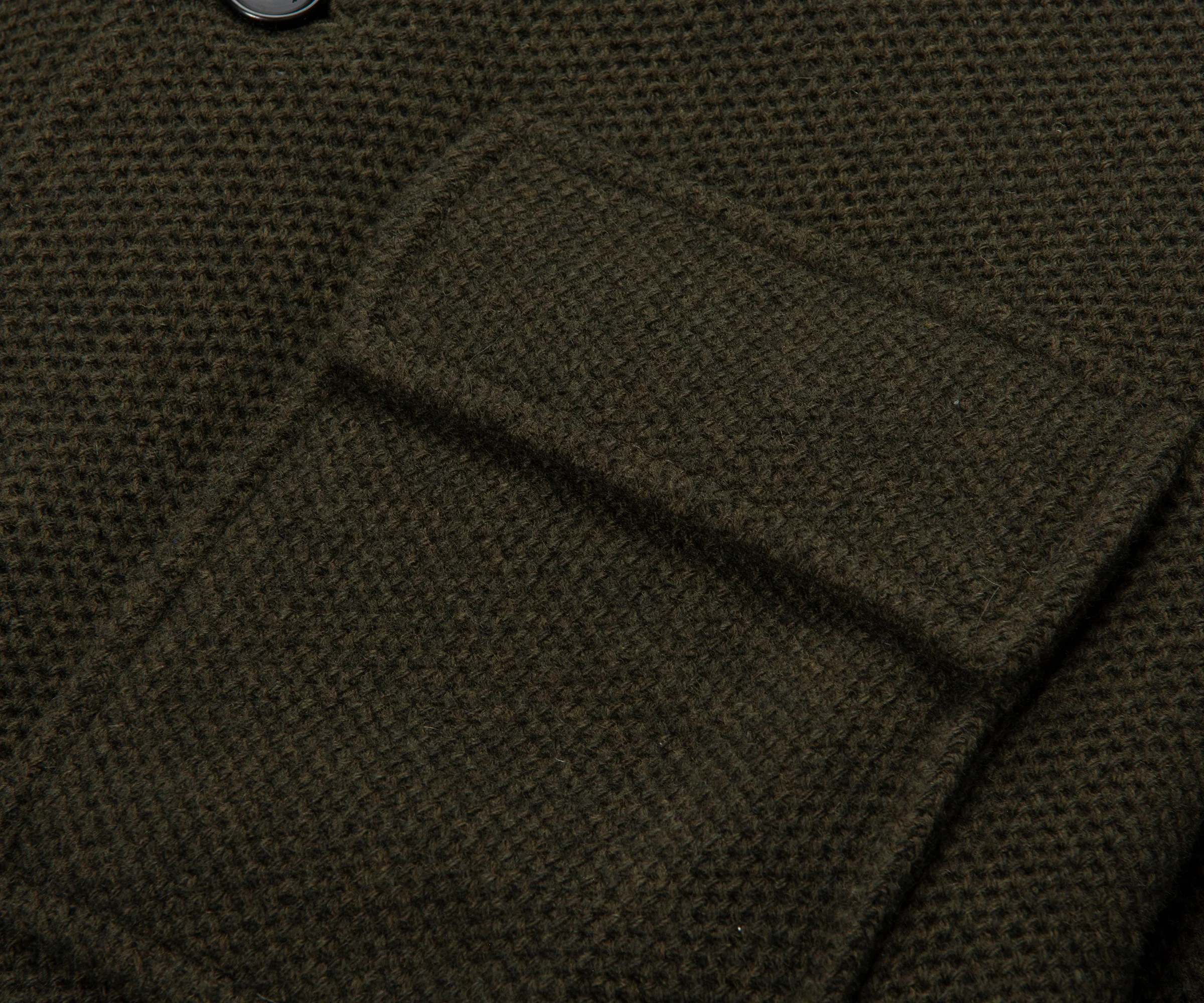Paul & Shark Green Wool Knitted Overshirt - Image 4