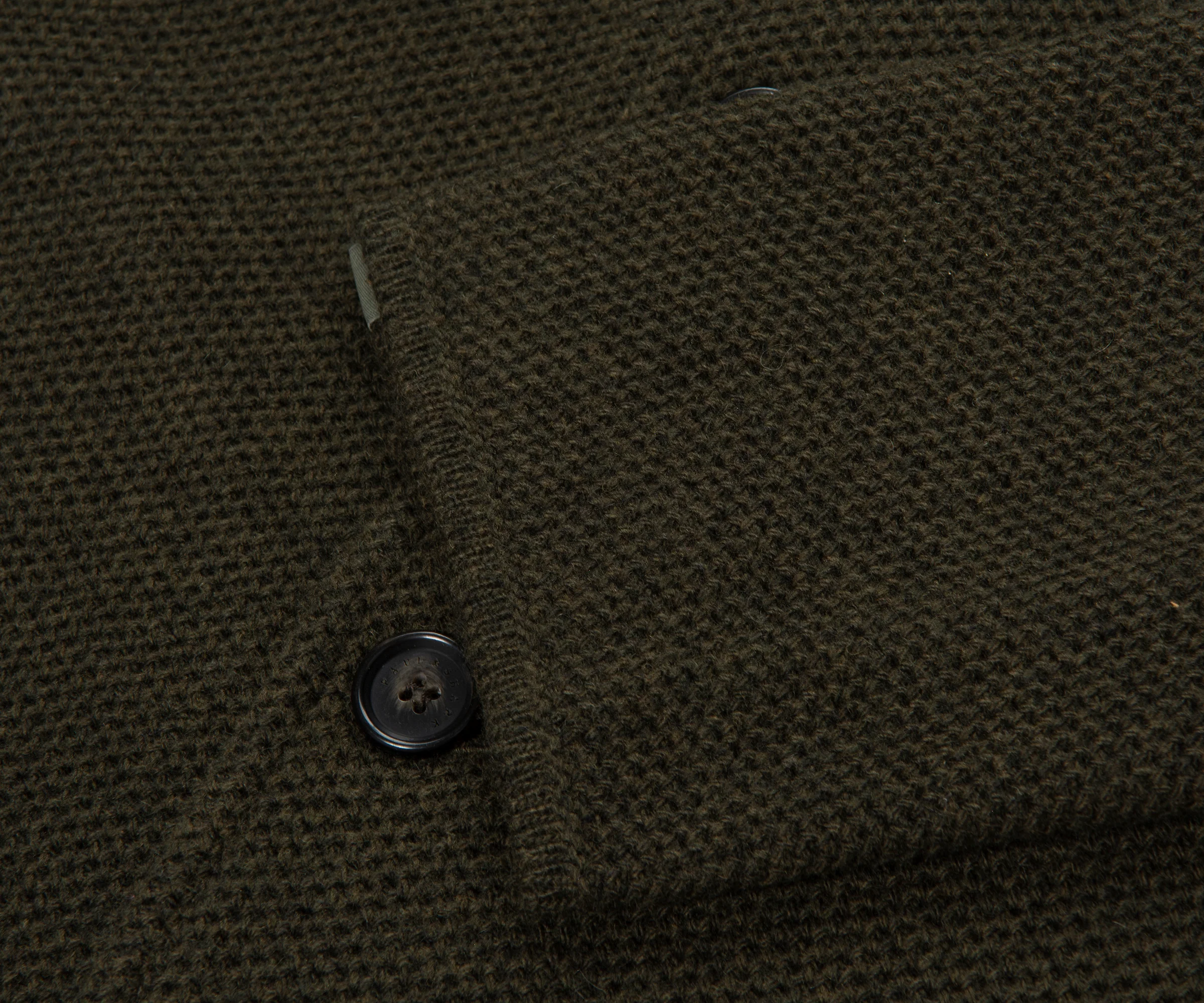 Paul & Shark Green Wool Knitted Overshirt - Image 5