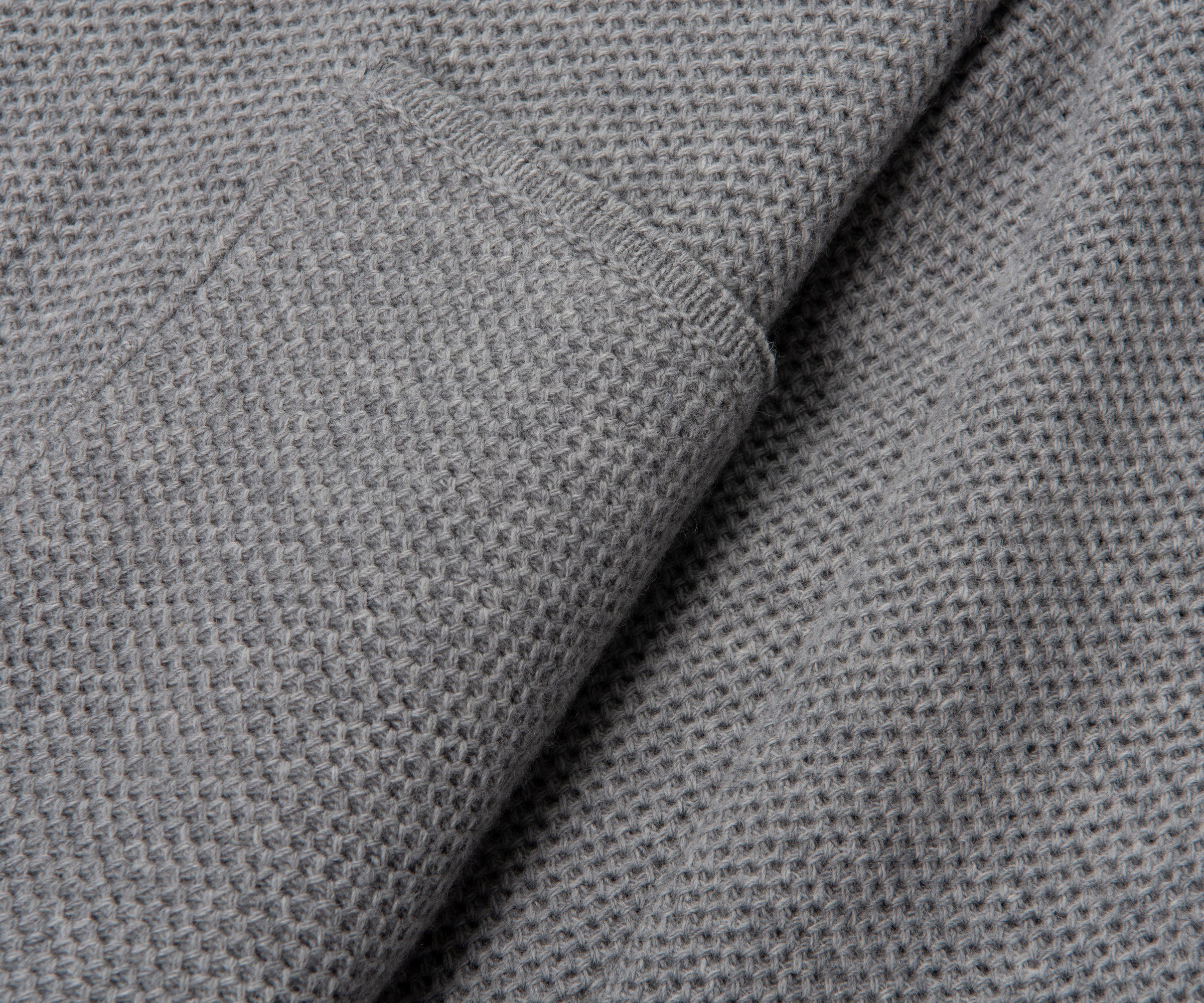 Paul & Shark Grey Waffle Merino Wool Blazer - Image 5
