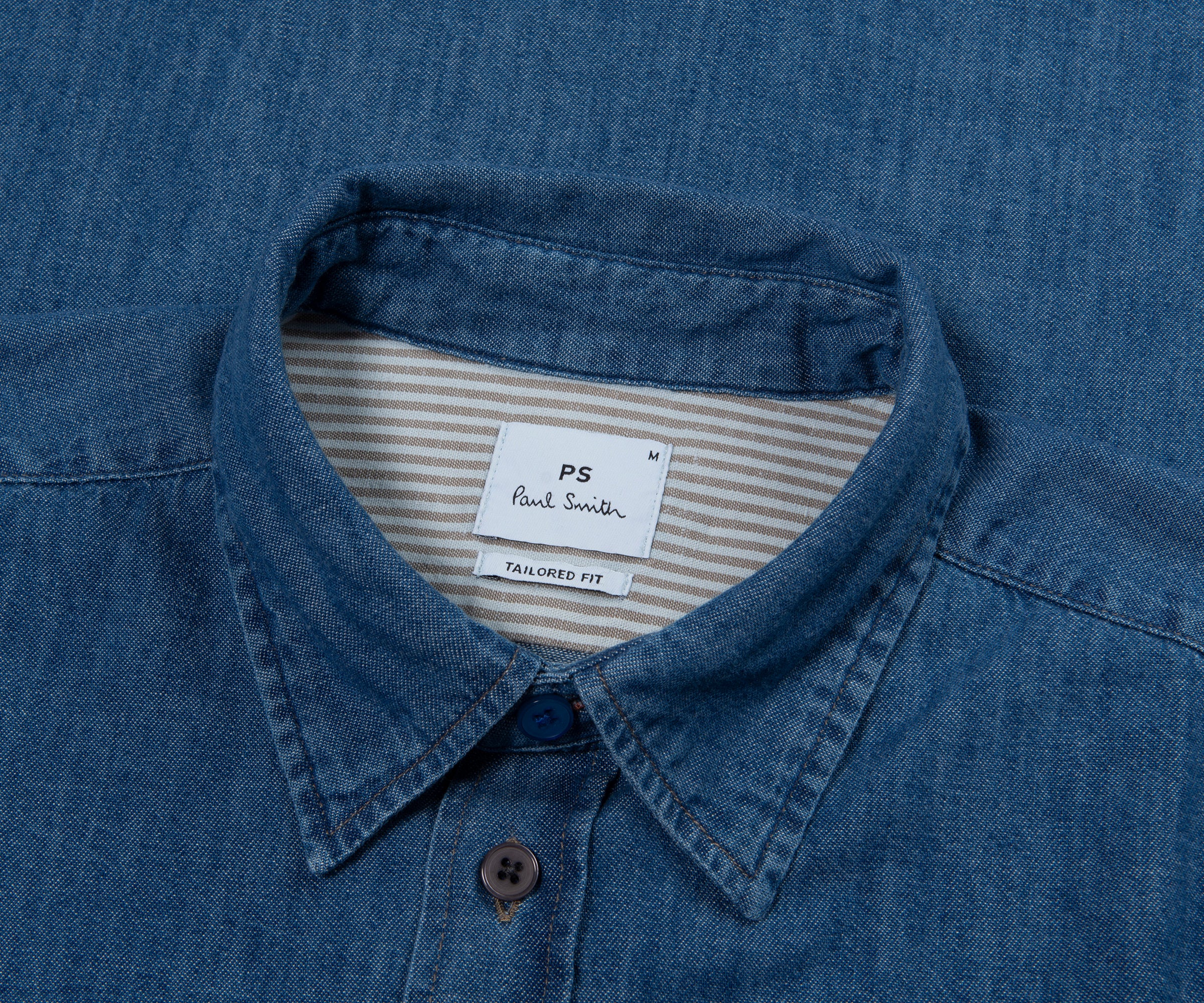 Paul Smith Blue Denim Shirt - Image 2