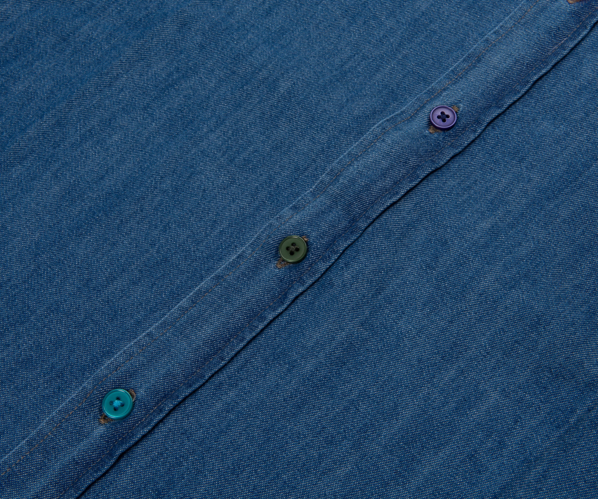 Paul Smith Blue Denim Shirt - Image 4