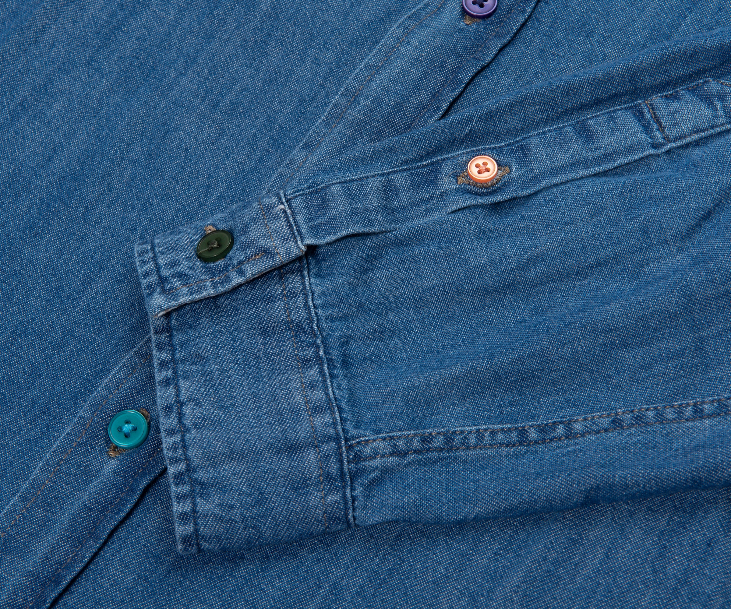 Paul Smith Blue Denim Shirt - Image 5