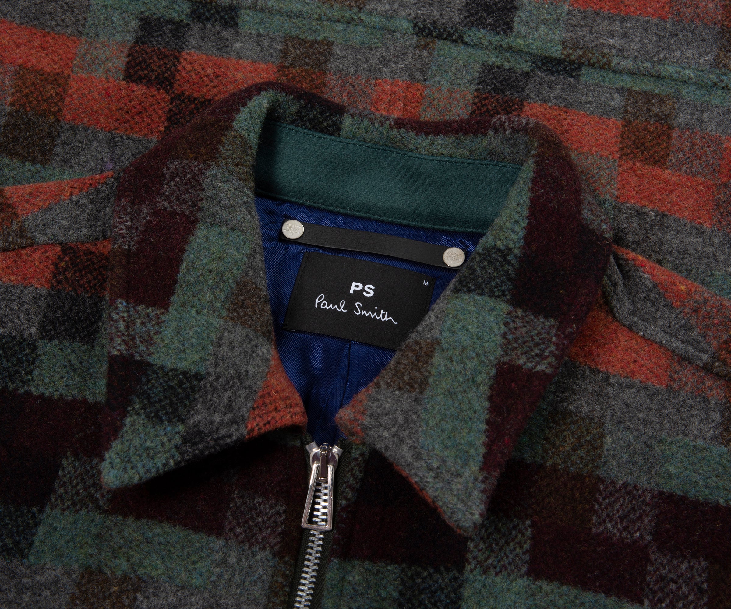 Paul Smith Fun Check Wool Jacket Multi - Image 2
