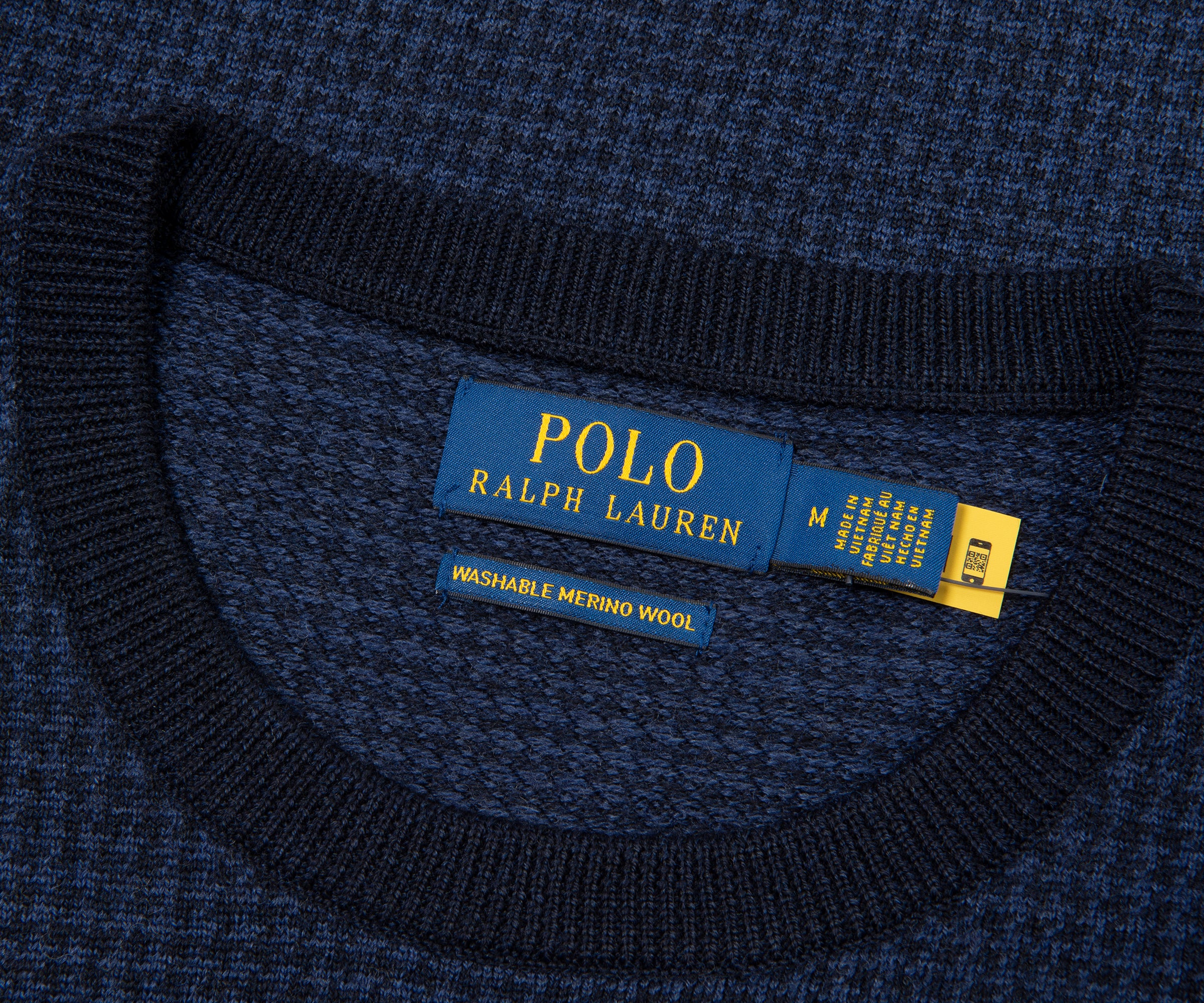 Ralph Lauren Blue two-tone Crewneck - Image 2