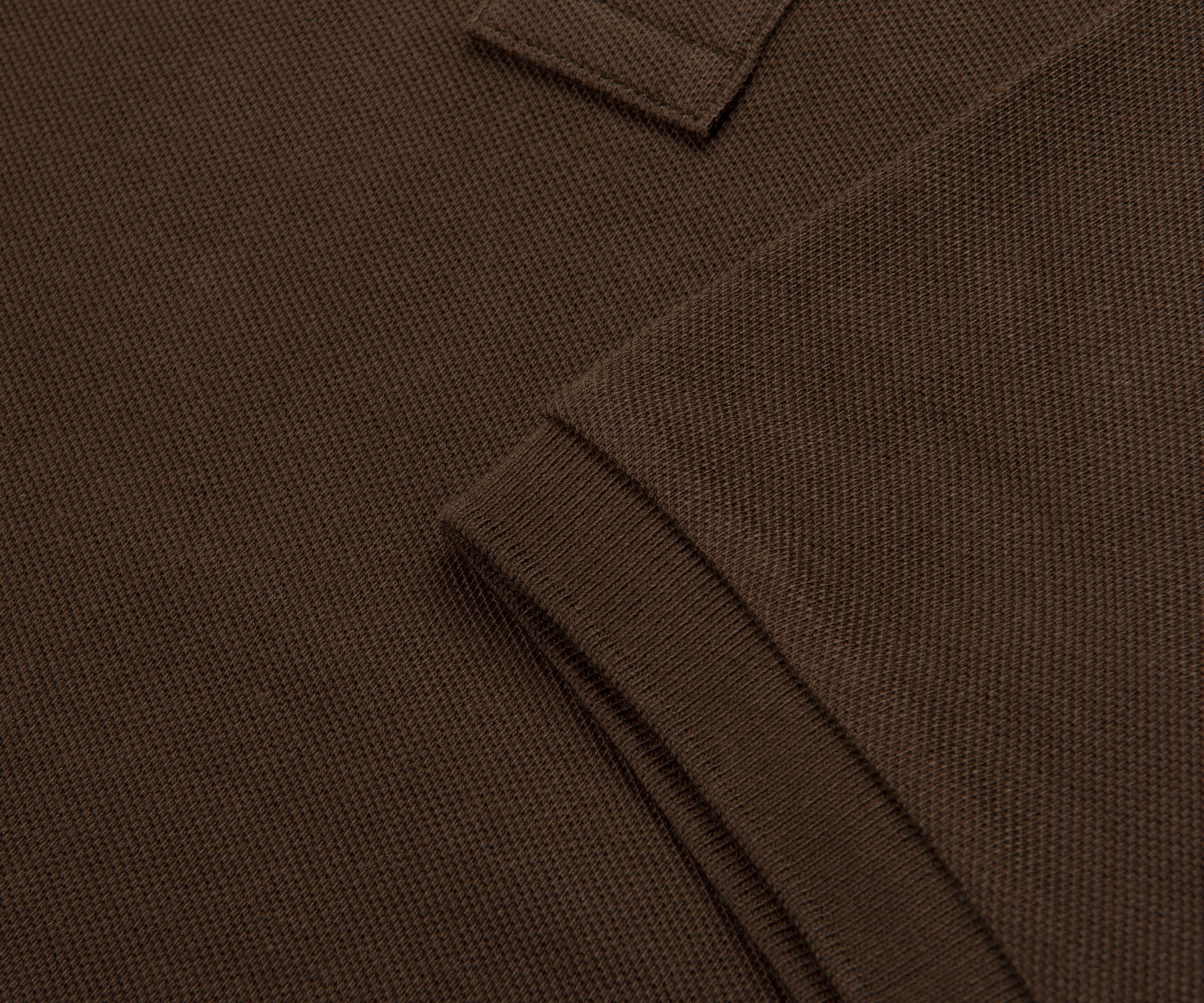 Ralph Lauren Brown Custom Slim Fit Polo Shirt - Image 5