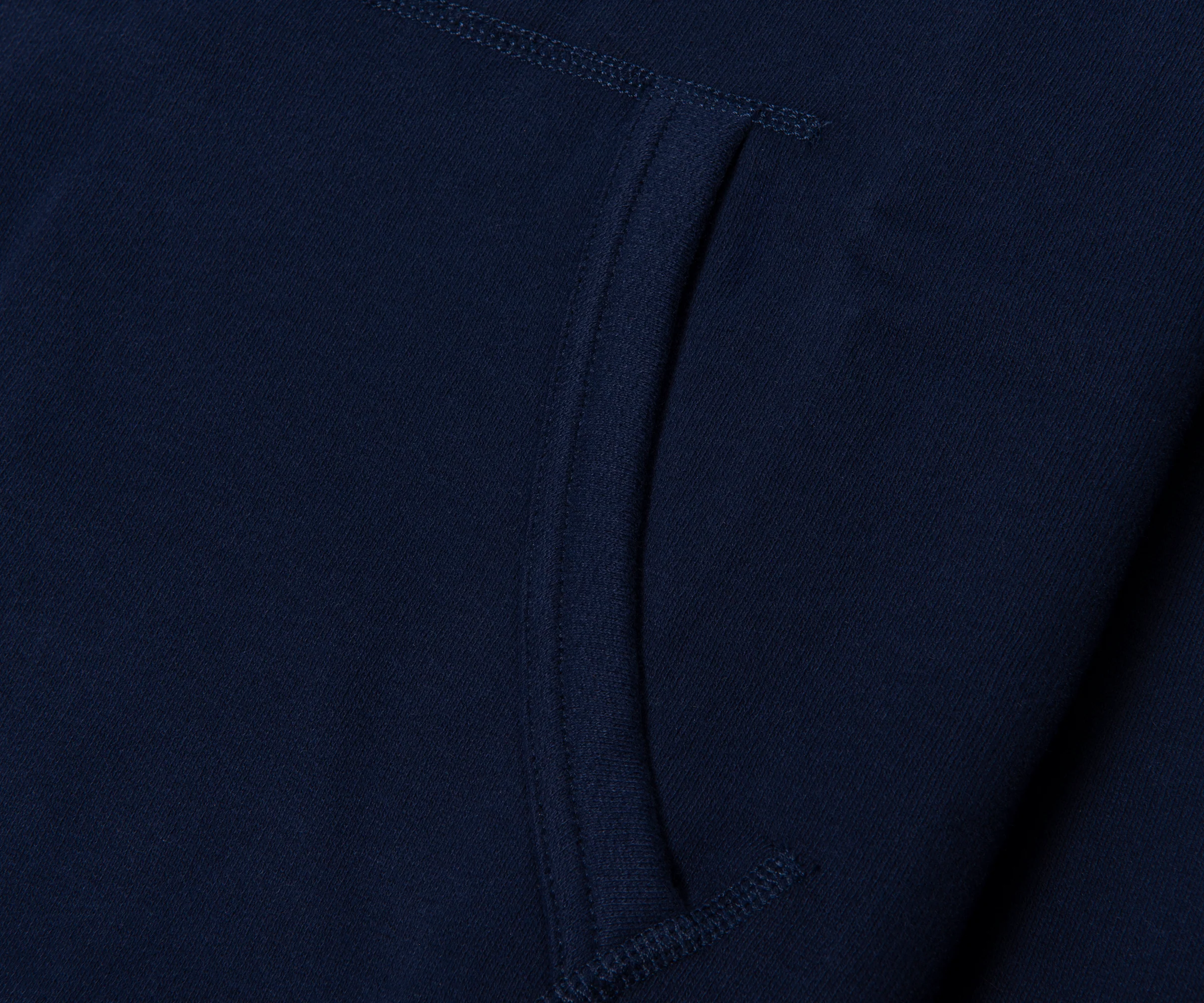 Ralph Lauren Navy Fleece Hoodie - Image 4