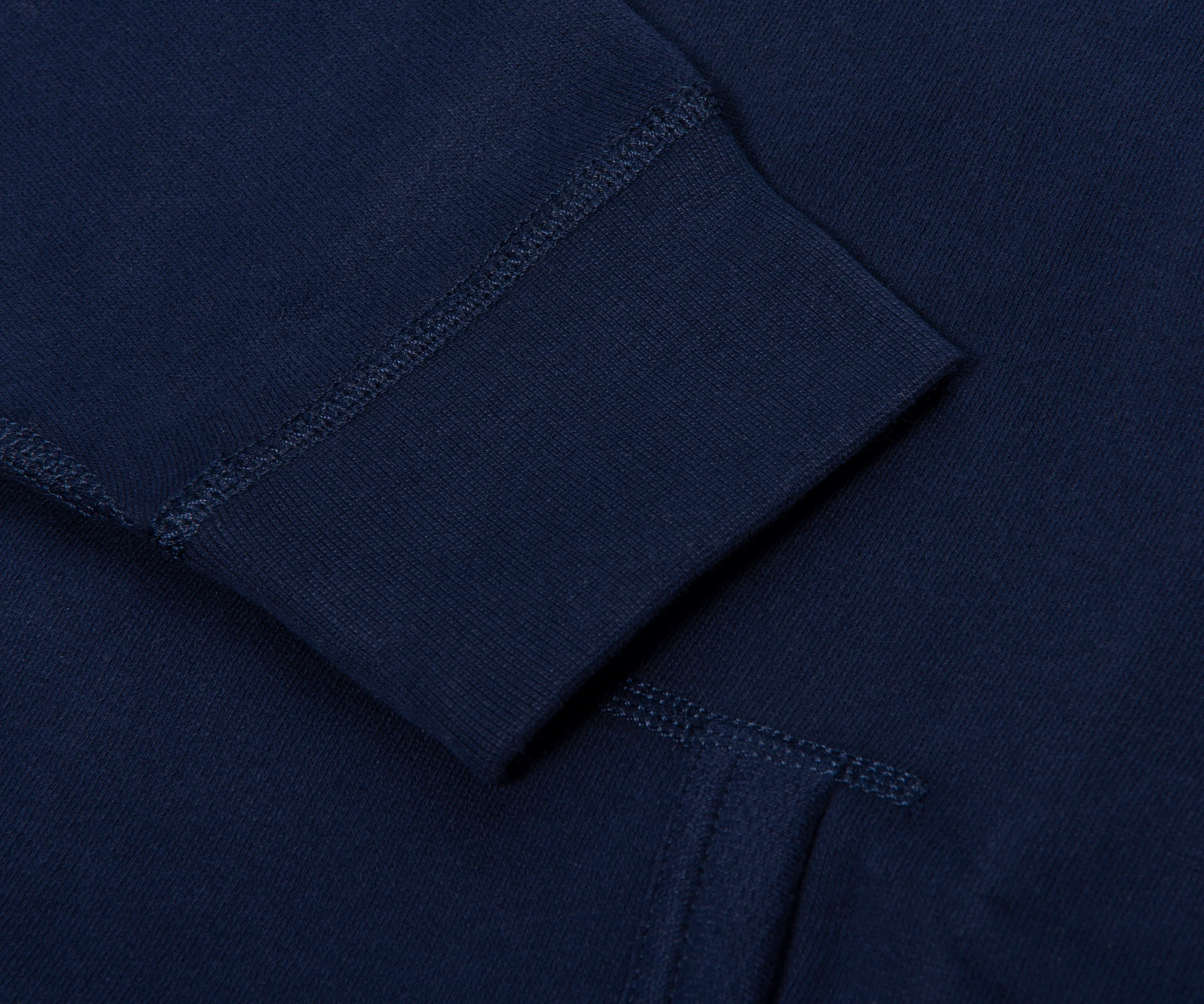 Ralph Lauren Navy Fleece Hoodie - Image 5