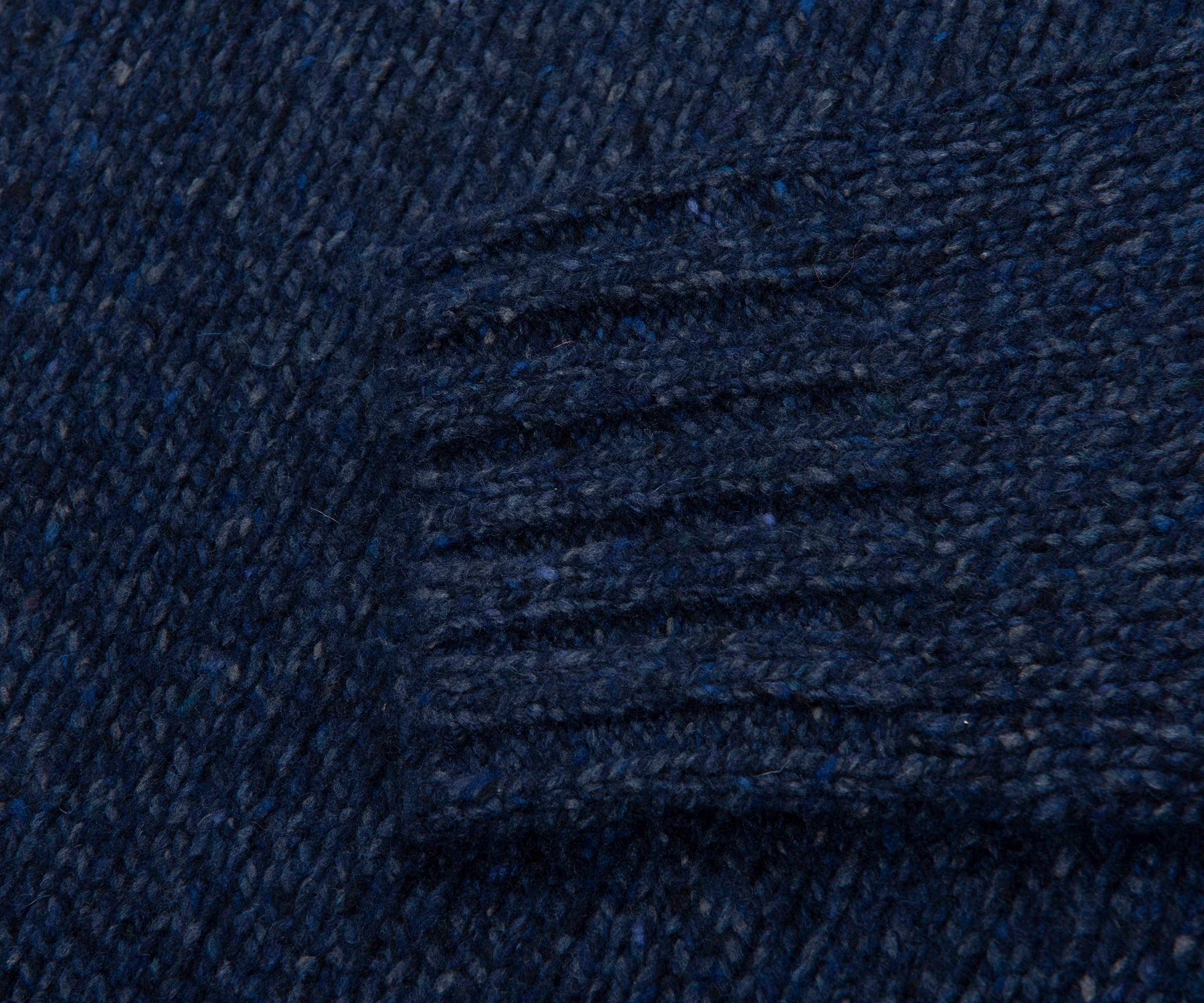 Ralph Lauren Blue Fleck Chunky Knit - Image 4