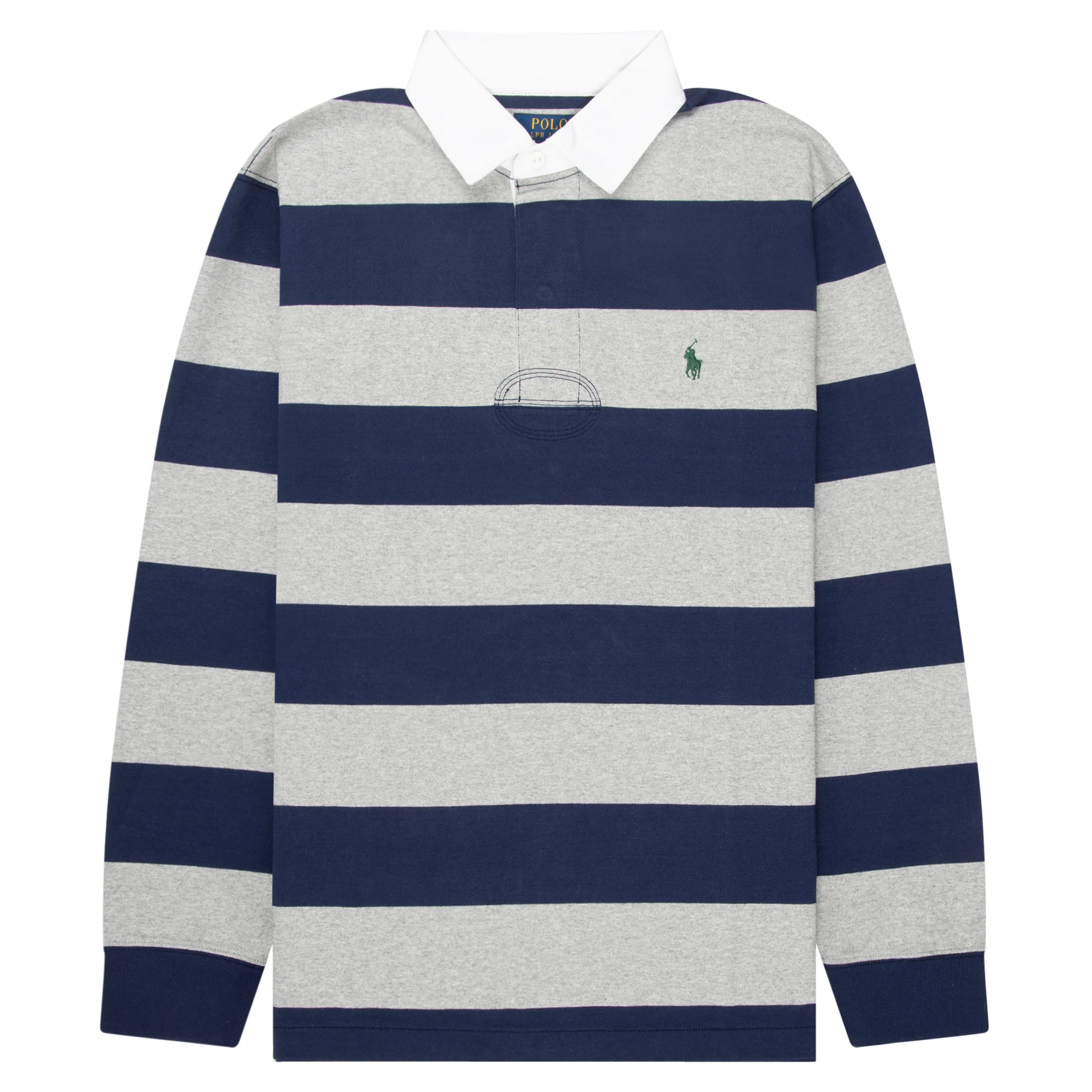 Ralph Lauren Blue/ Grey Rugby Shirt