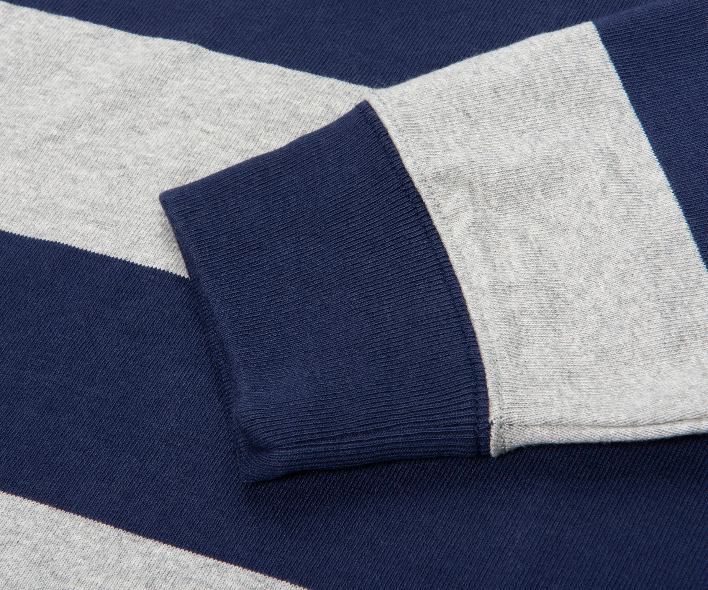 Ralph Lauren Blue/ Grey Rugby Shirt - Image 5