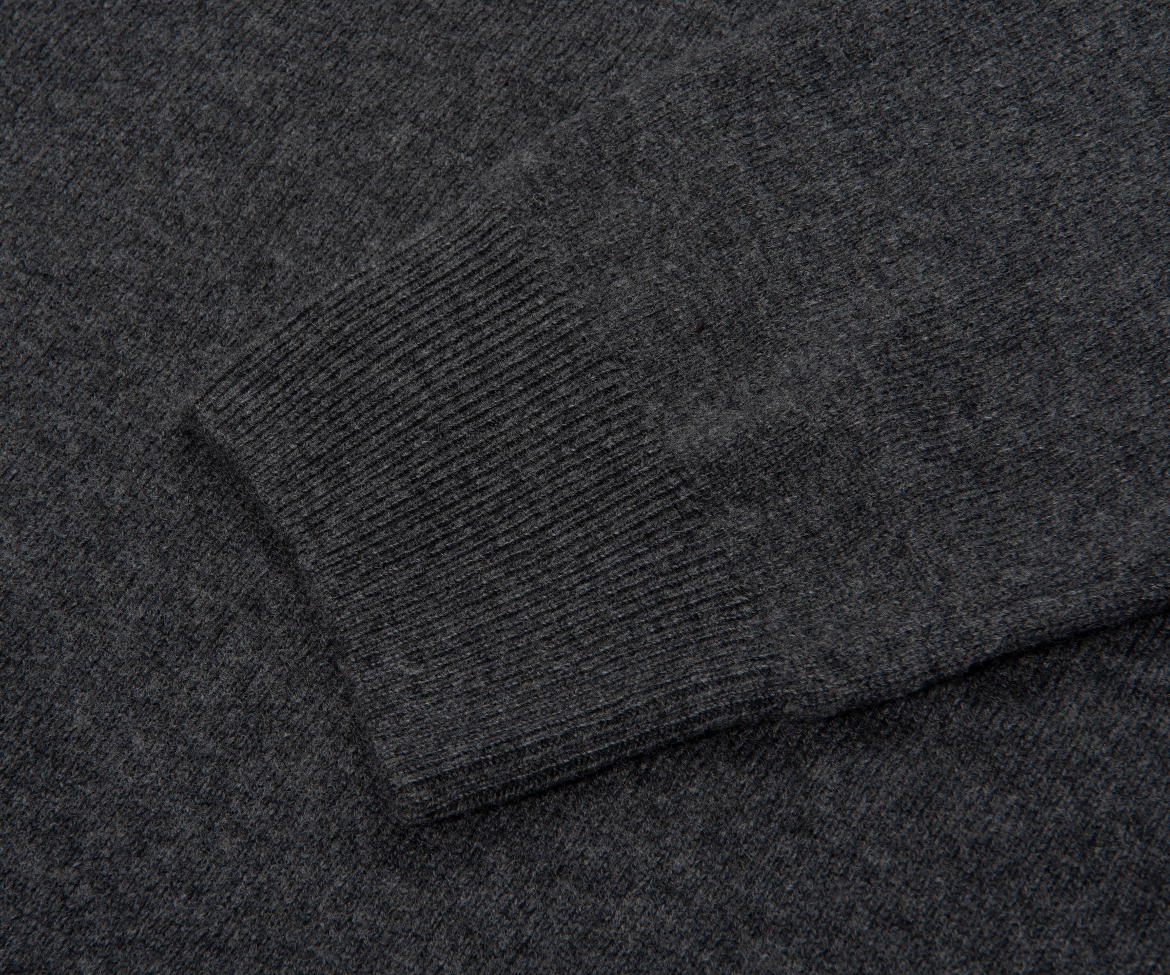 Ralph Lauren Grey Lambswool 1/4 Zip - Image 4