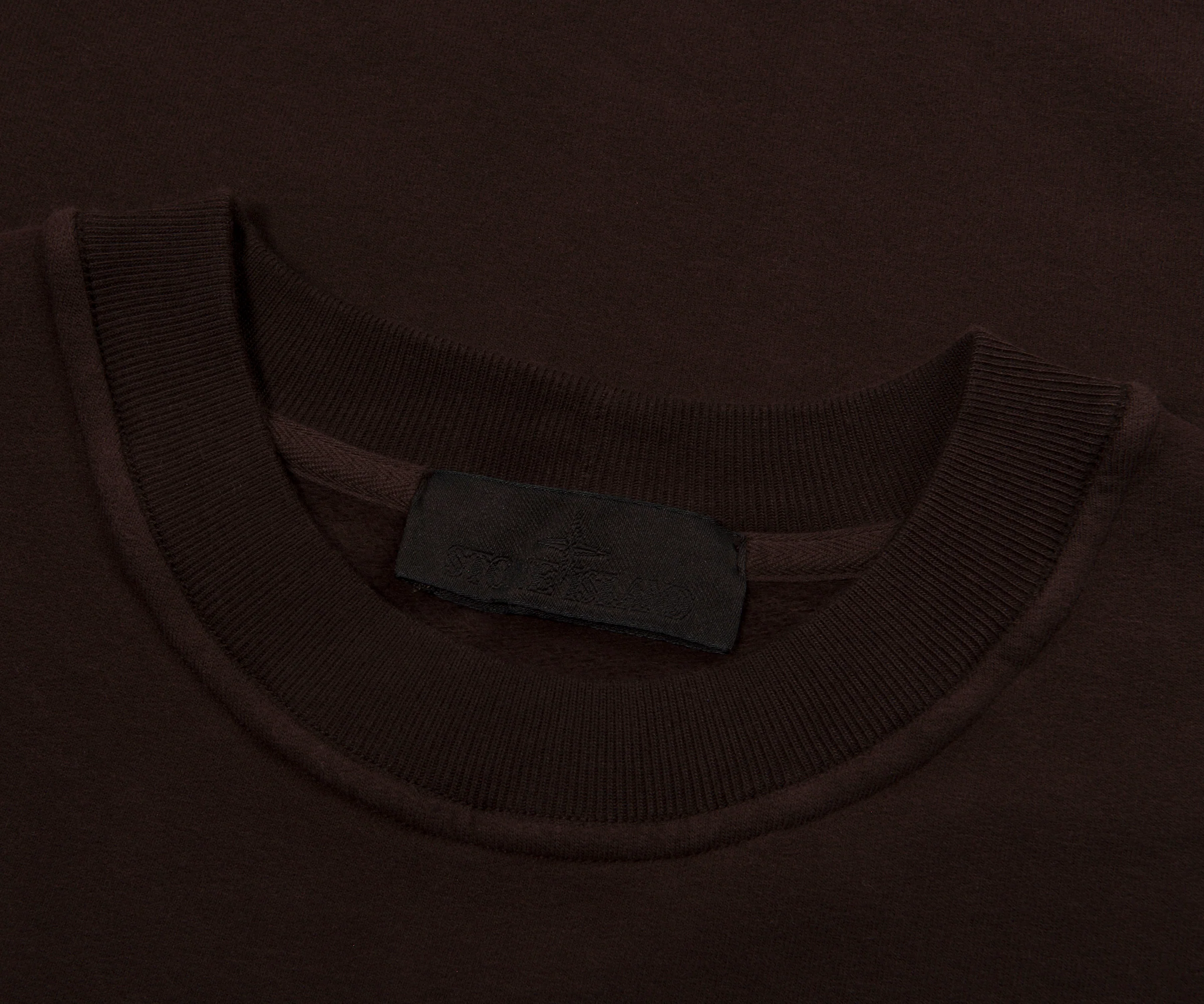 Stone Island Ghost Brown Soft Cotton Sweatshirt - Image 2