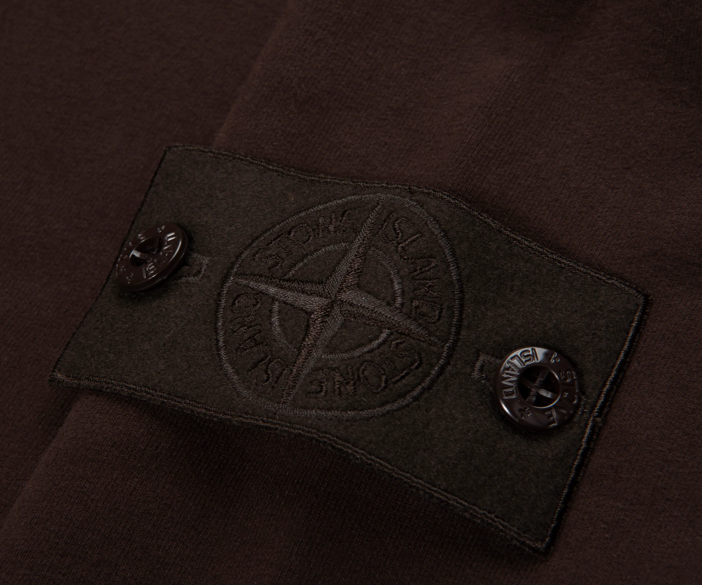 Stone Island Ghost Brown Soft Cotton Sweatshirt - Image 4