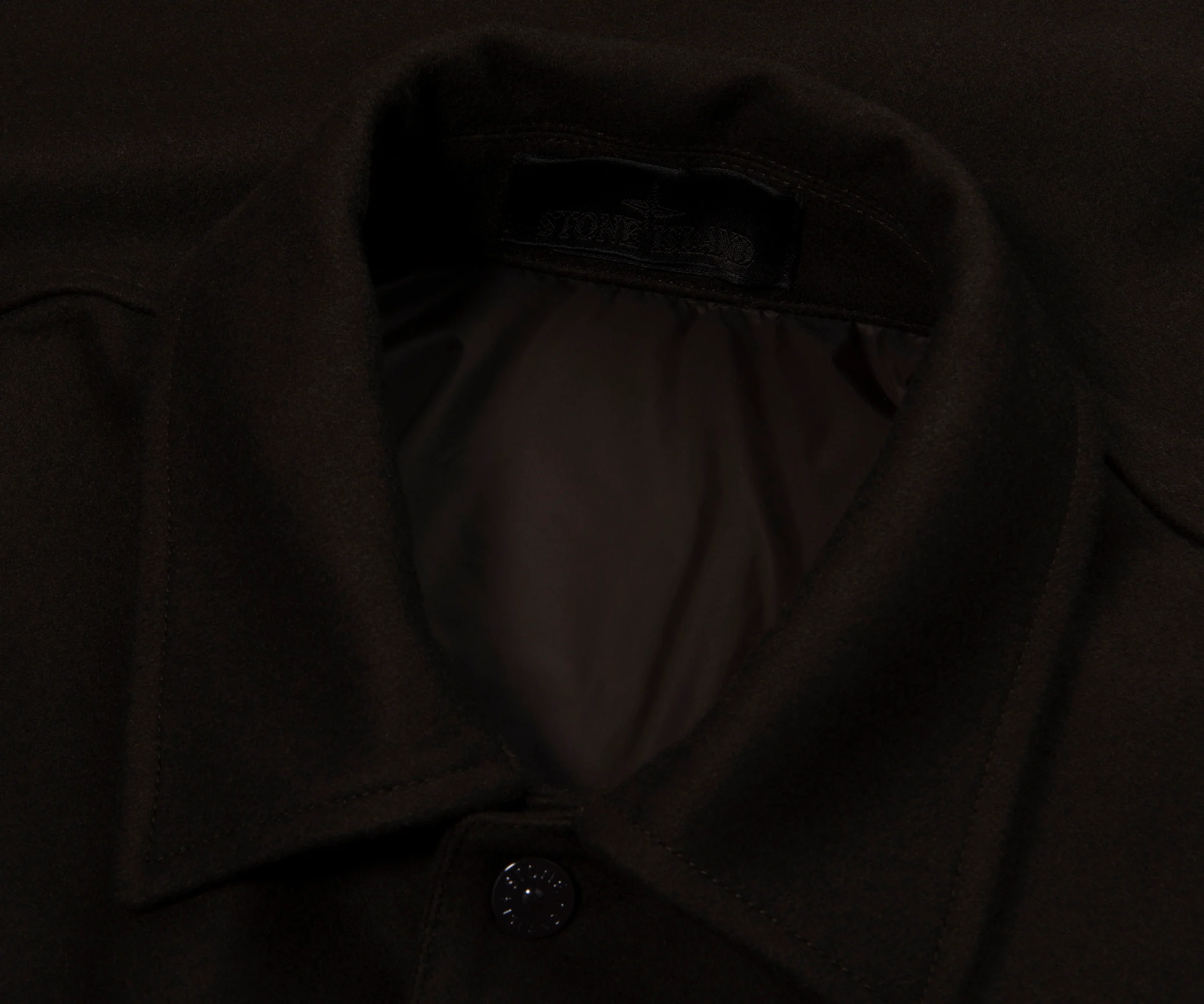 Stone Island Ghost Chocolate Fleece Overshirt - Image 2