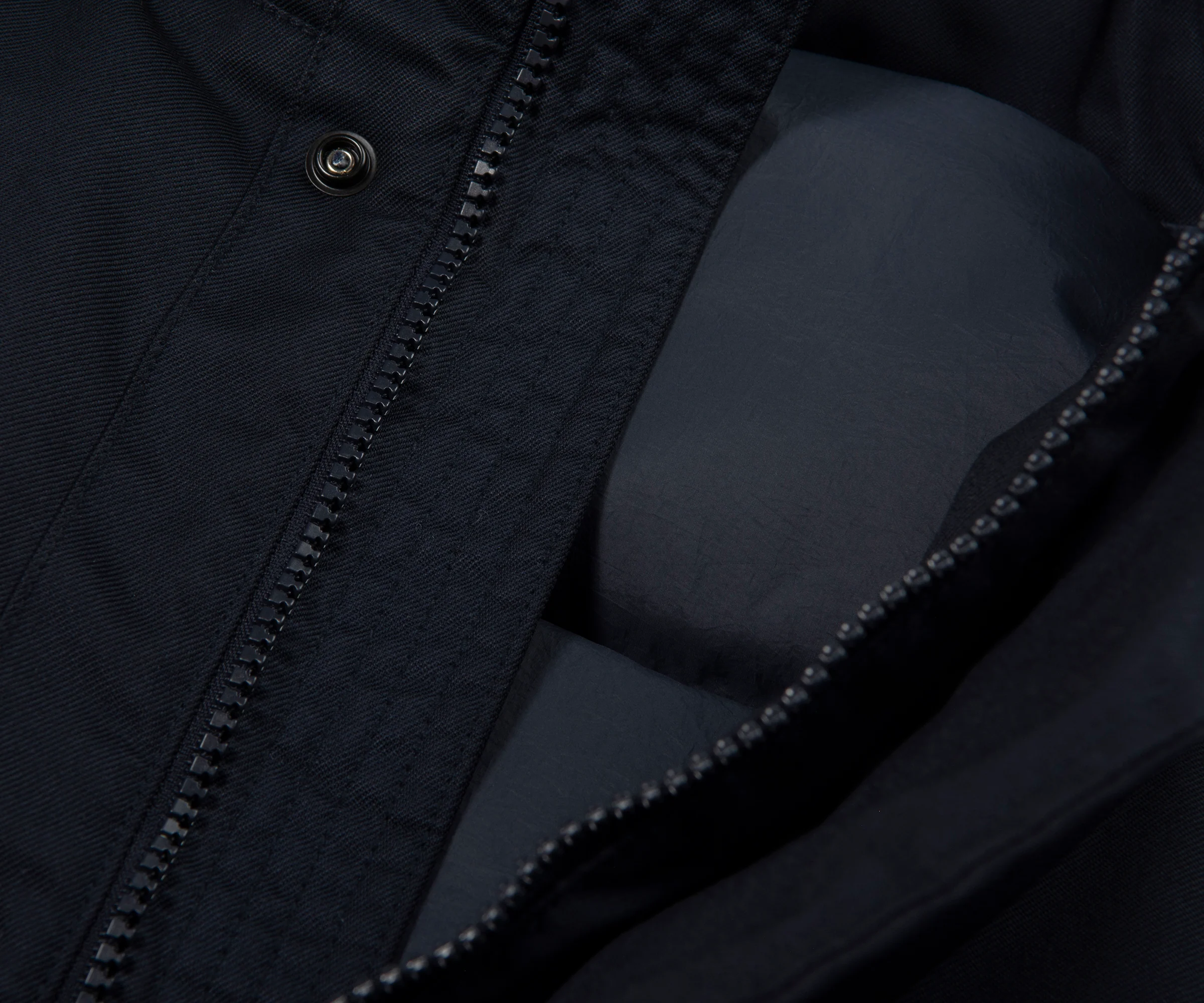 Stone Island Ghost Navy Performance Twill Wool TC Gilet - Image 3