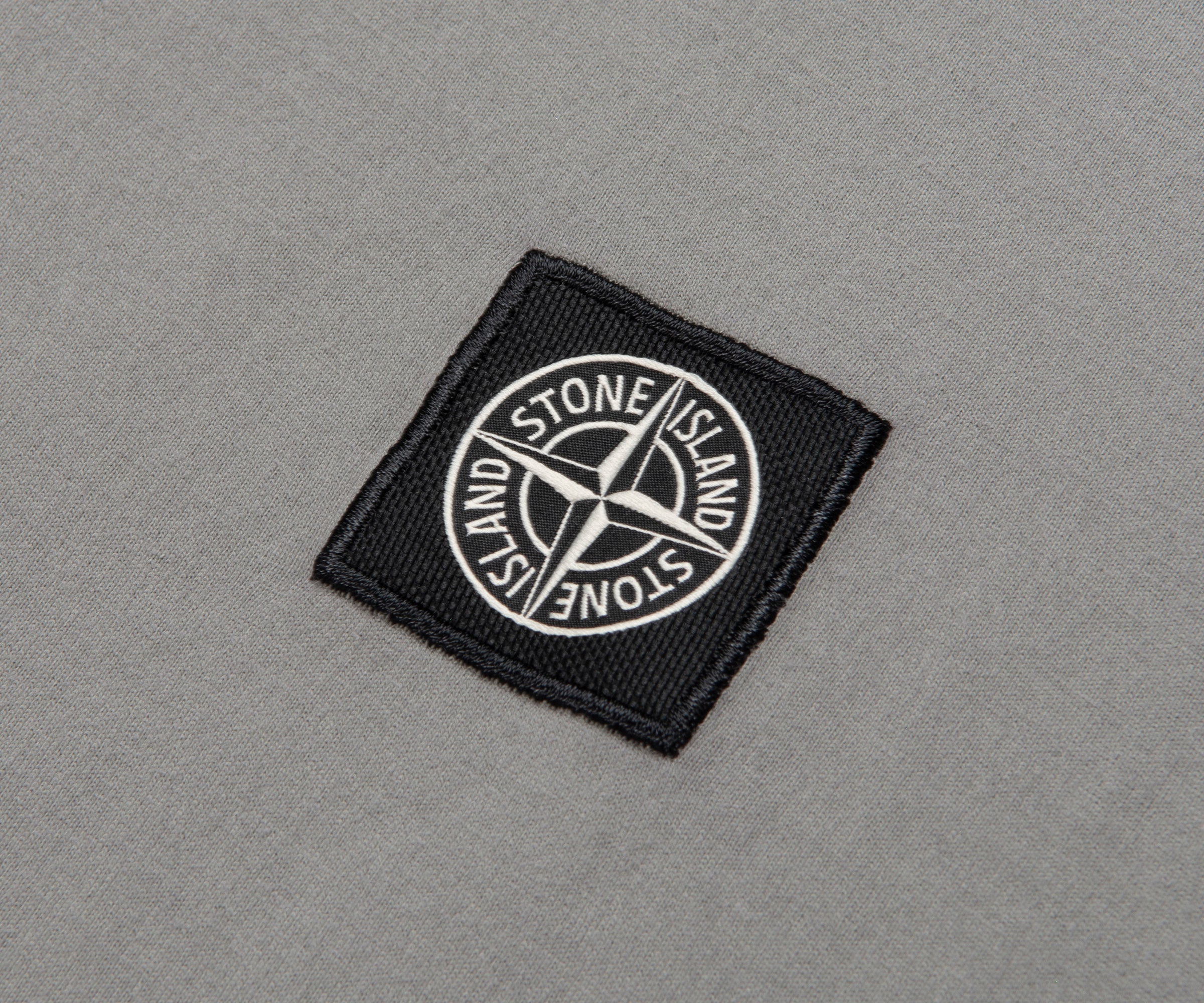 Stone Island Grey Box Logo 2100027 T-Shirt - Image 3