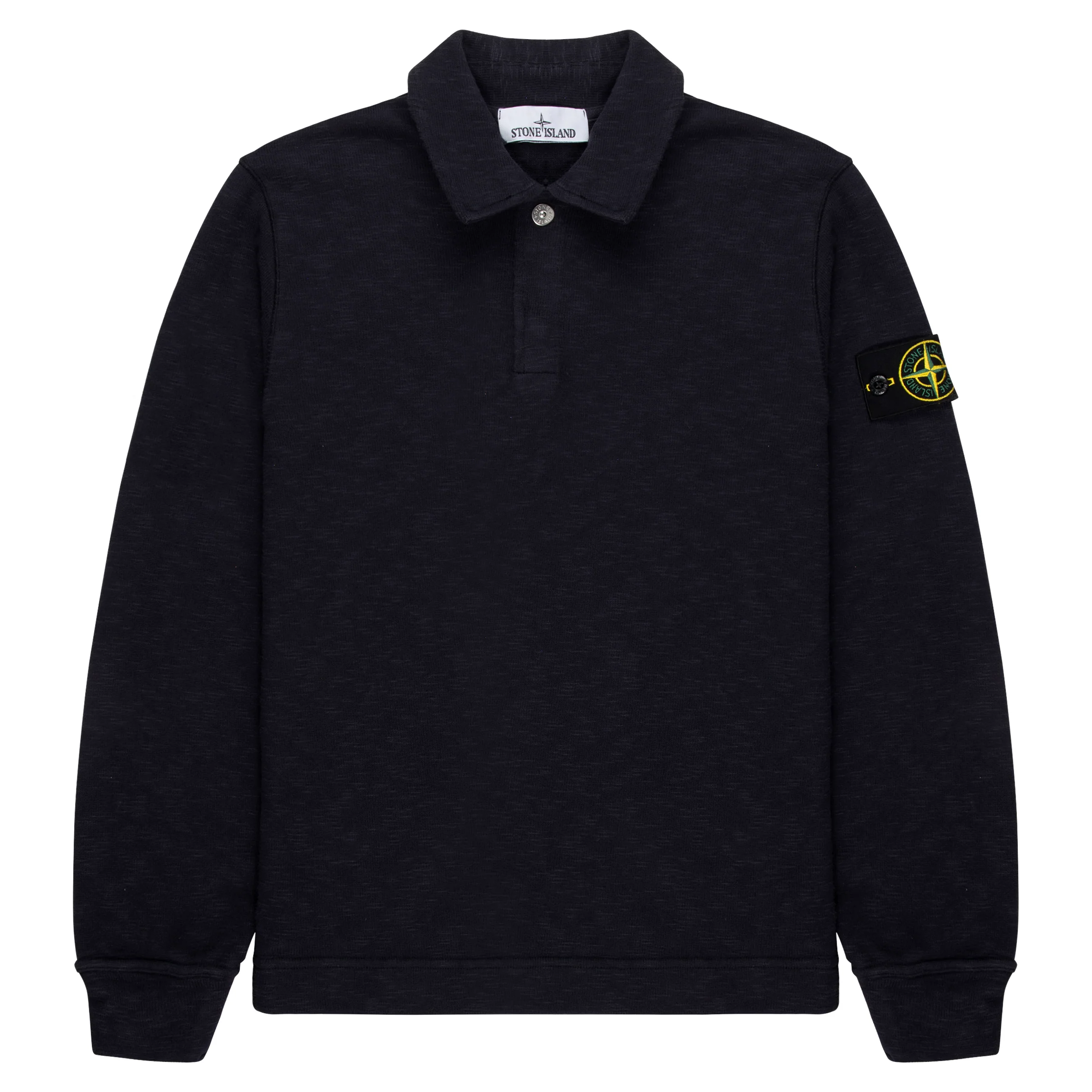 Stone Island Purple Flecked Rugby Shirt