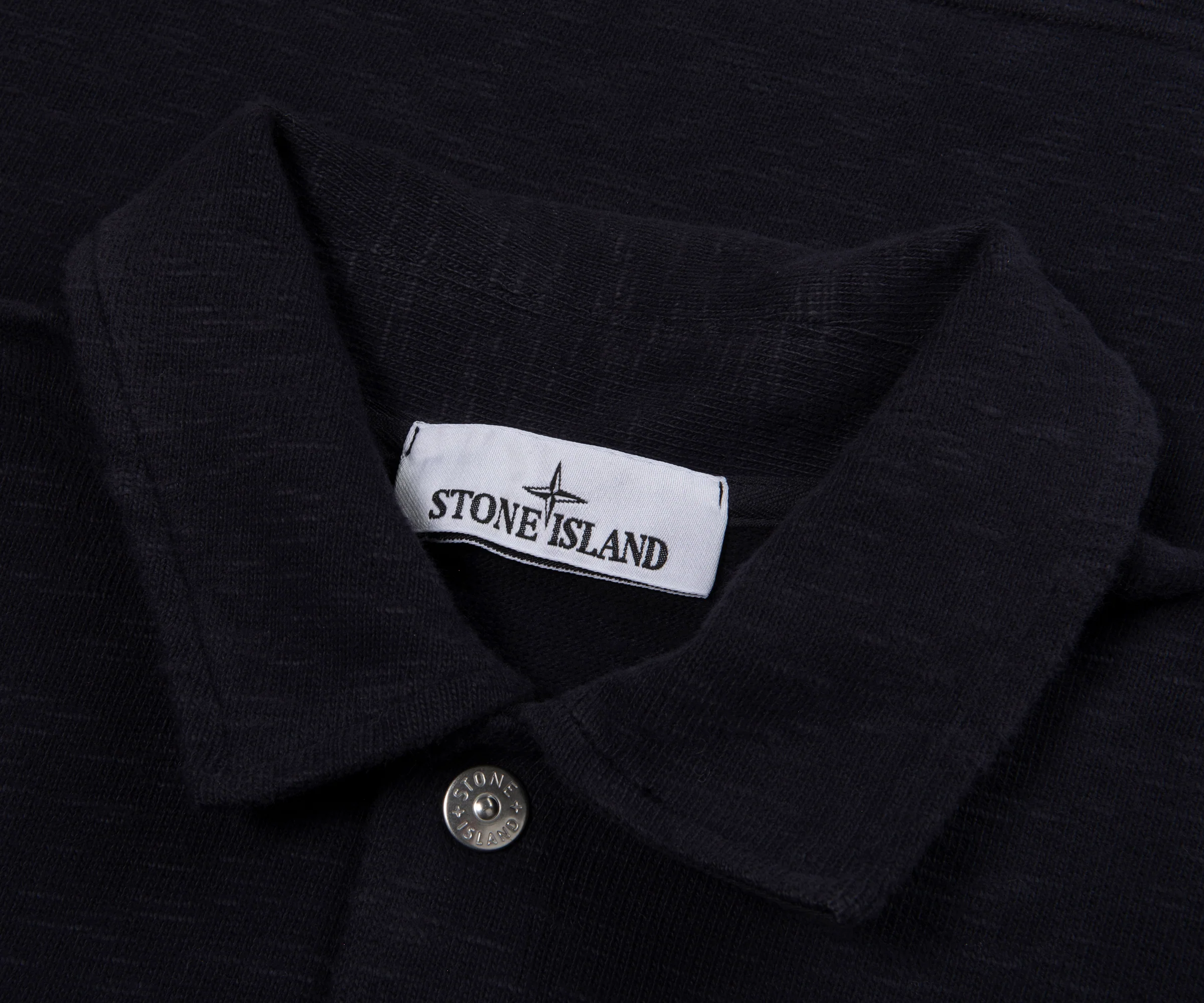 Stone Island Purple Flecked Rugby Shirt - Image 2