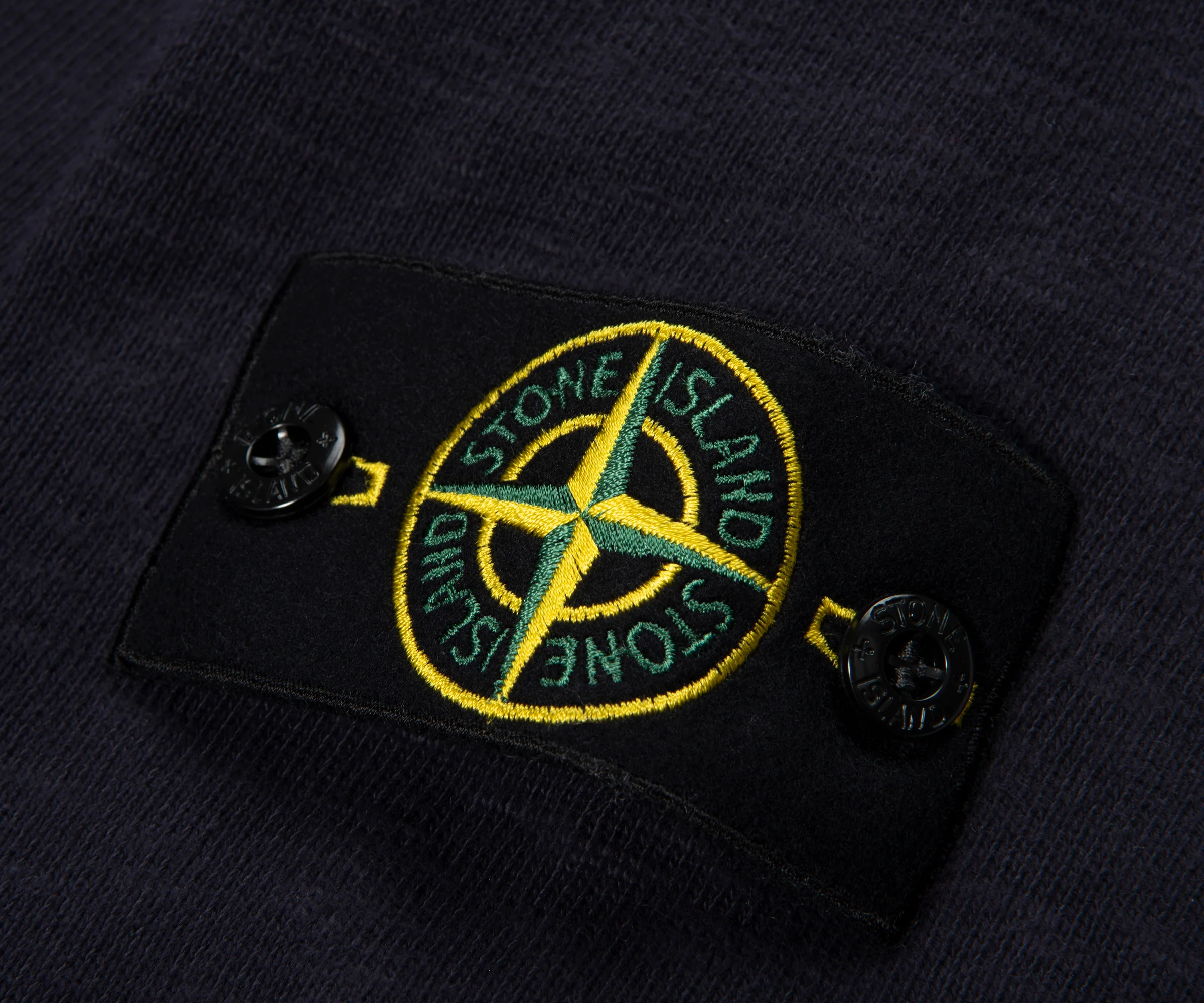 Stone Island Purple Flecked Rugby Shirt - Image 4
