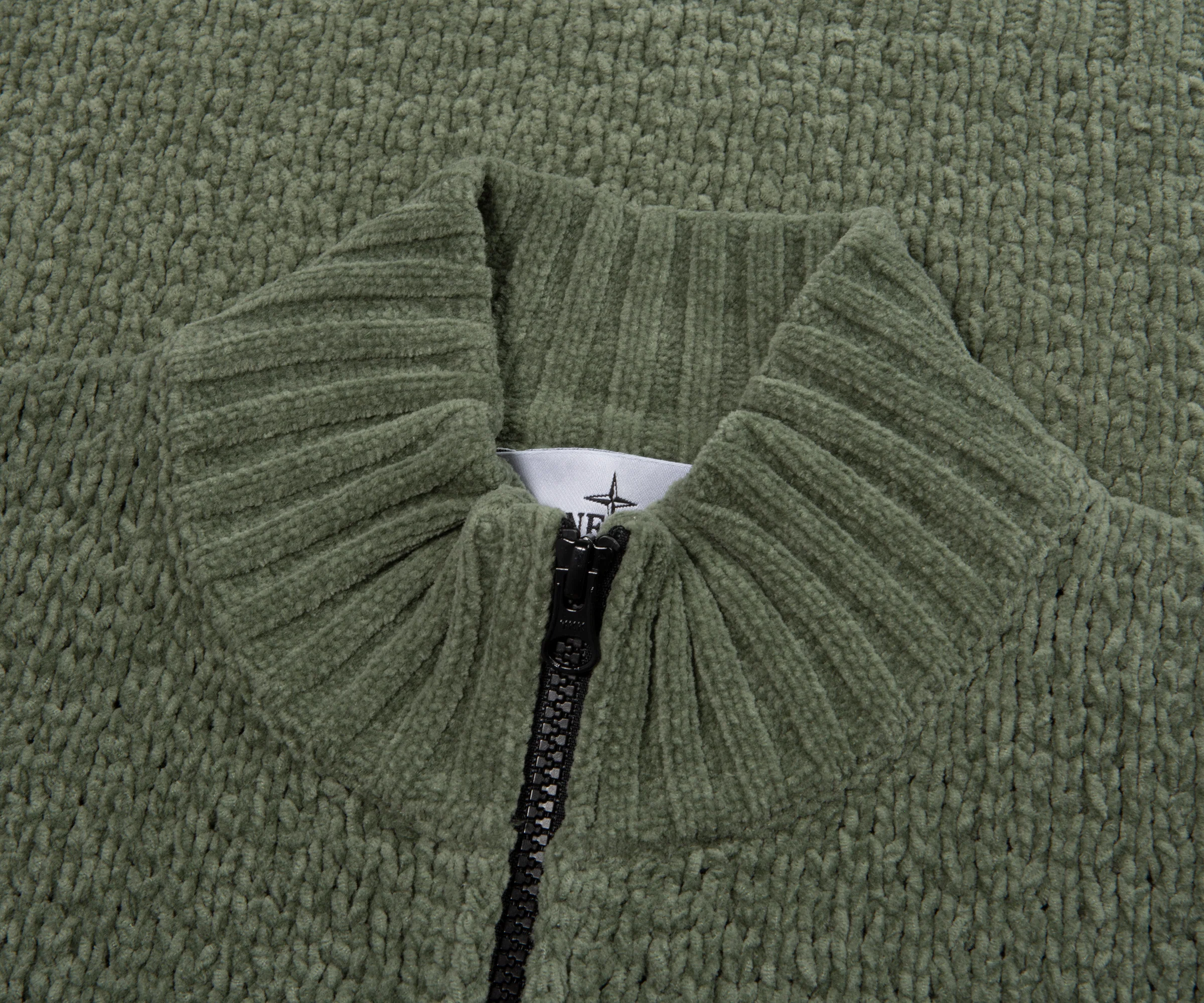 Stone Island Cardigan Green - Image 6