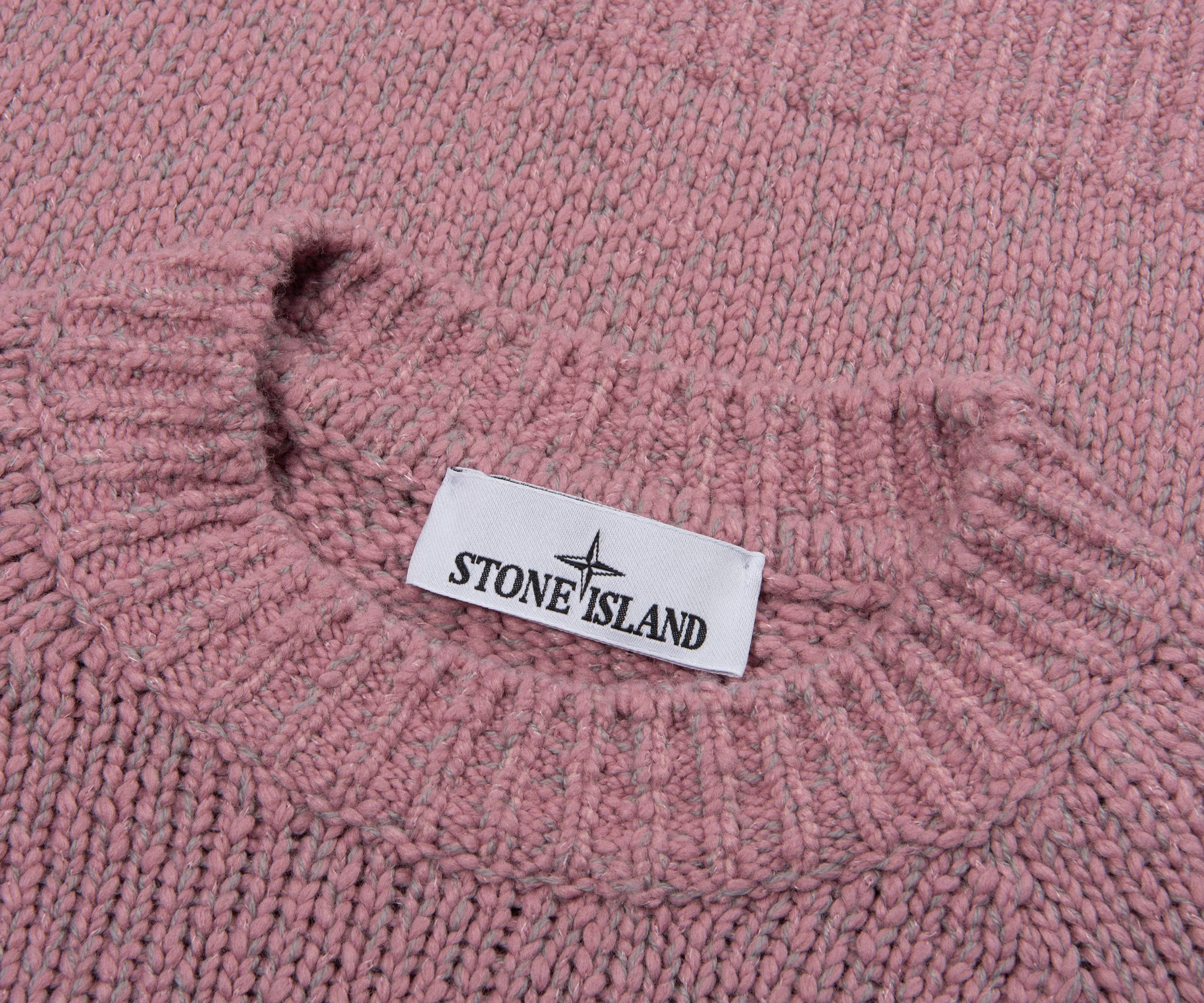 Stone Island Rose Chunky Knitted Sweater - Image 2