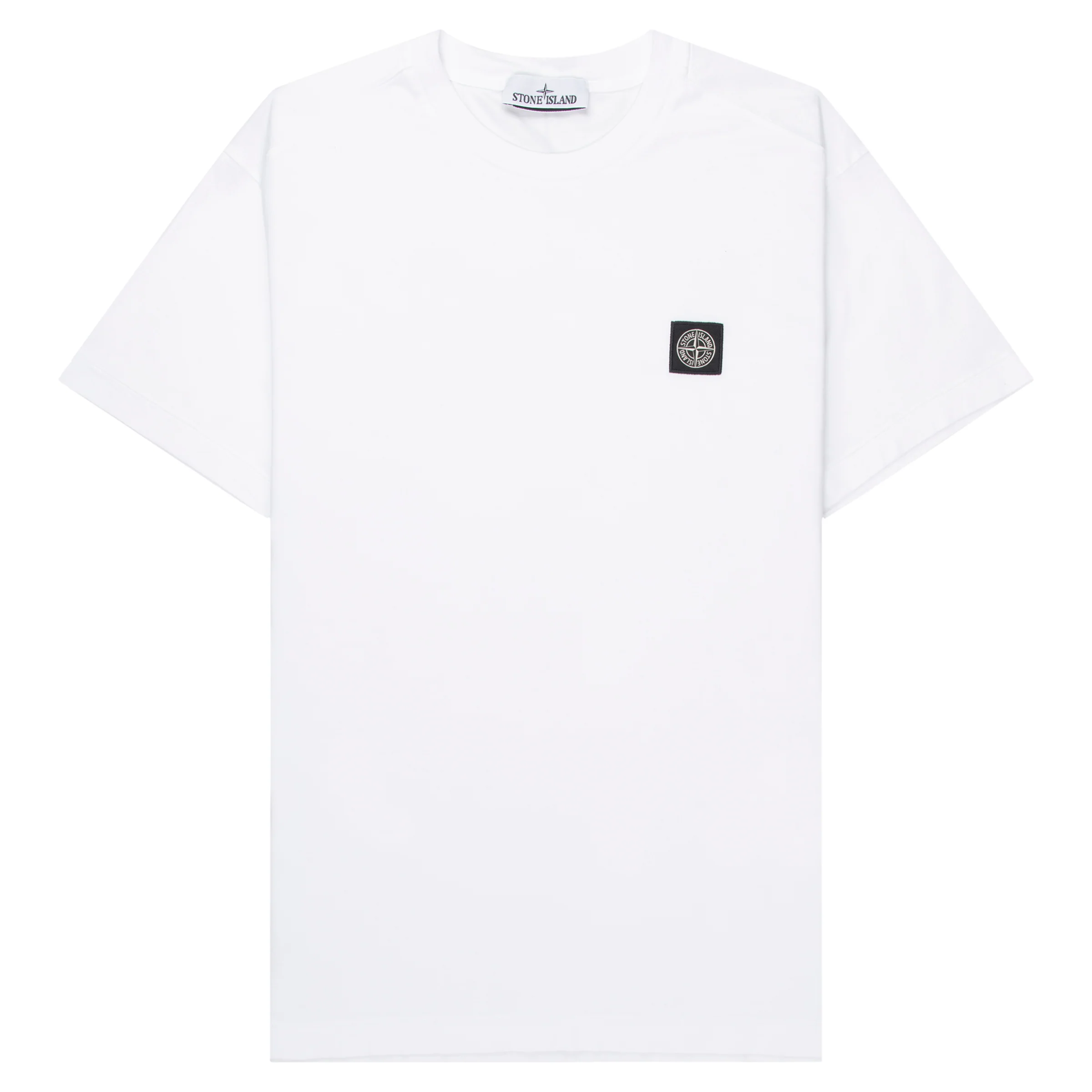 Stone Island White Box Logo T-Shirt