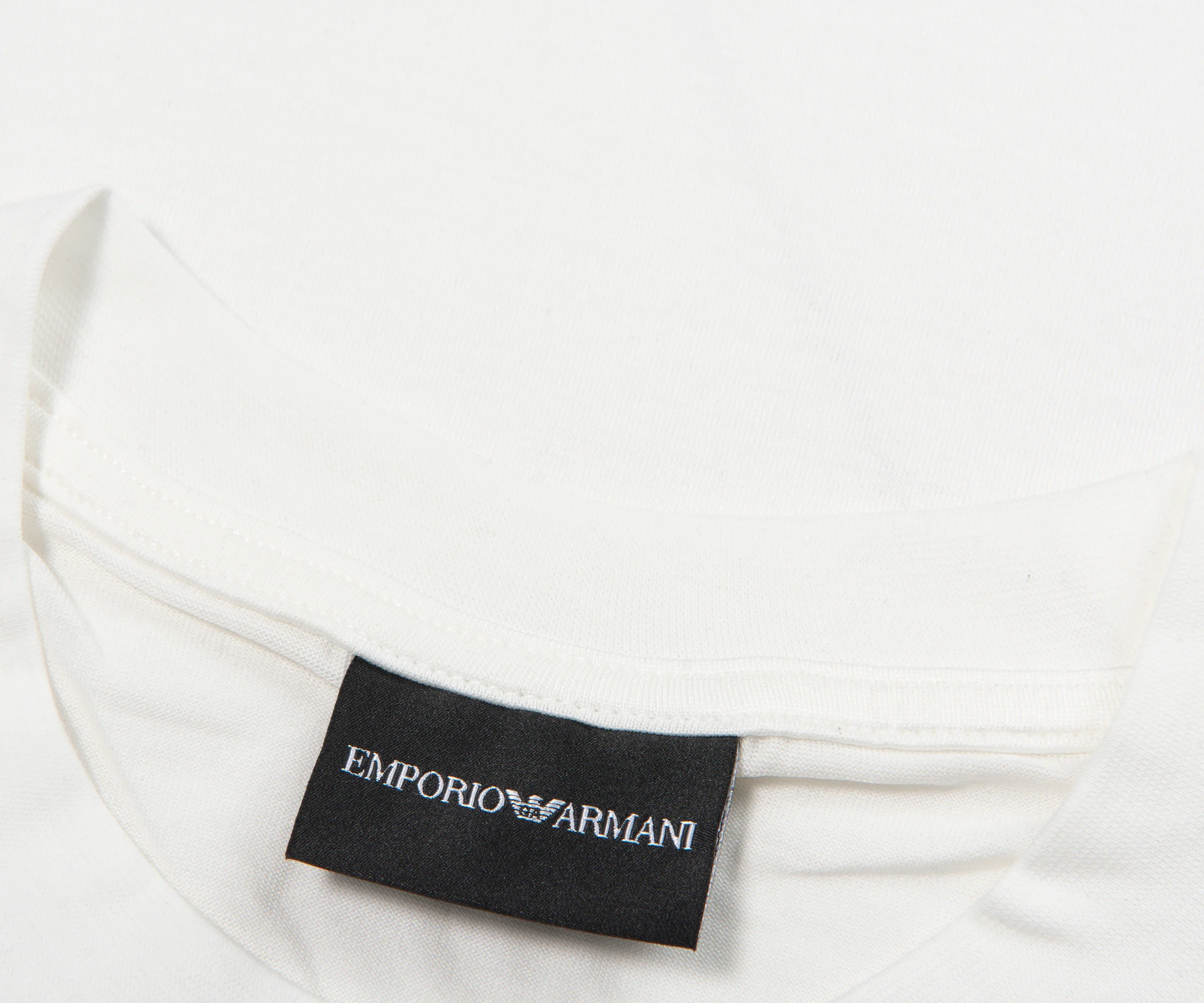 Emporio Armani White Travel T-Shirt - Image 2