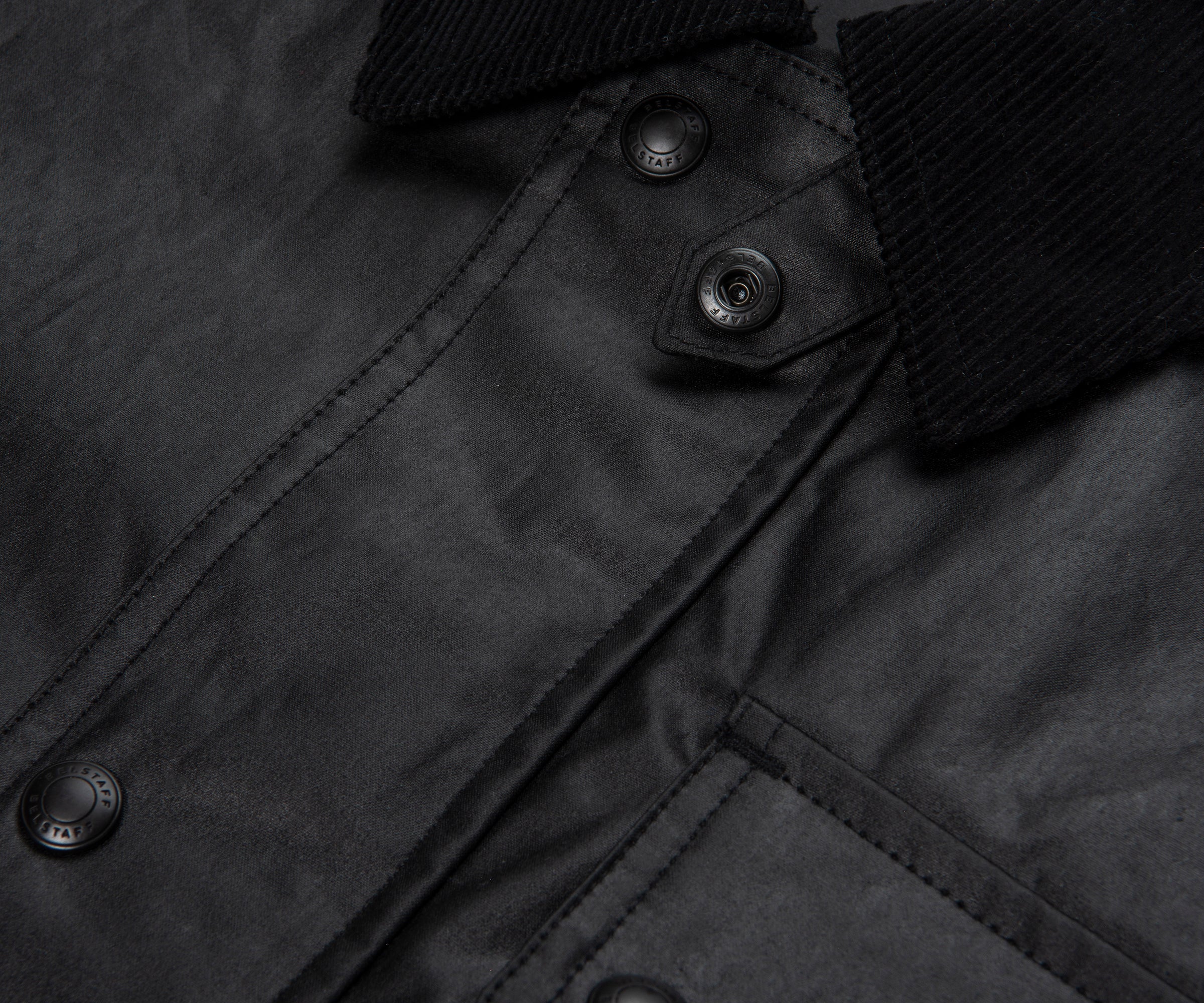 Belstaff Black Incline Wax Jacket - Image 3