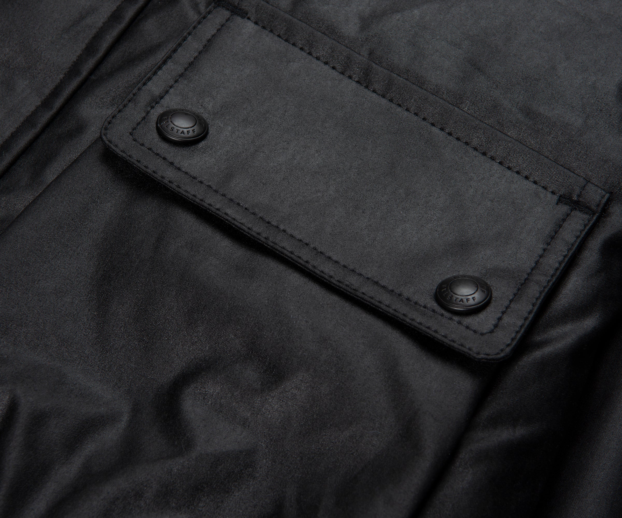 Belstaff Black Incline Wax Jacket - Image 9