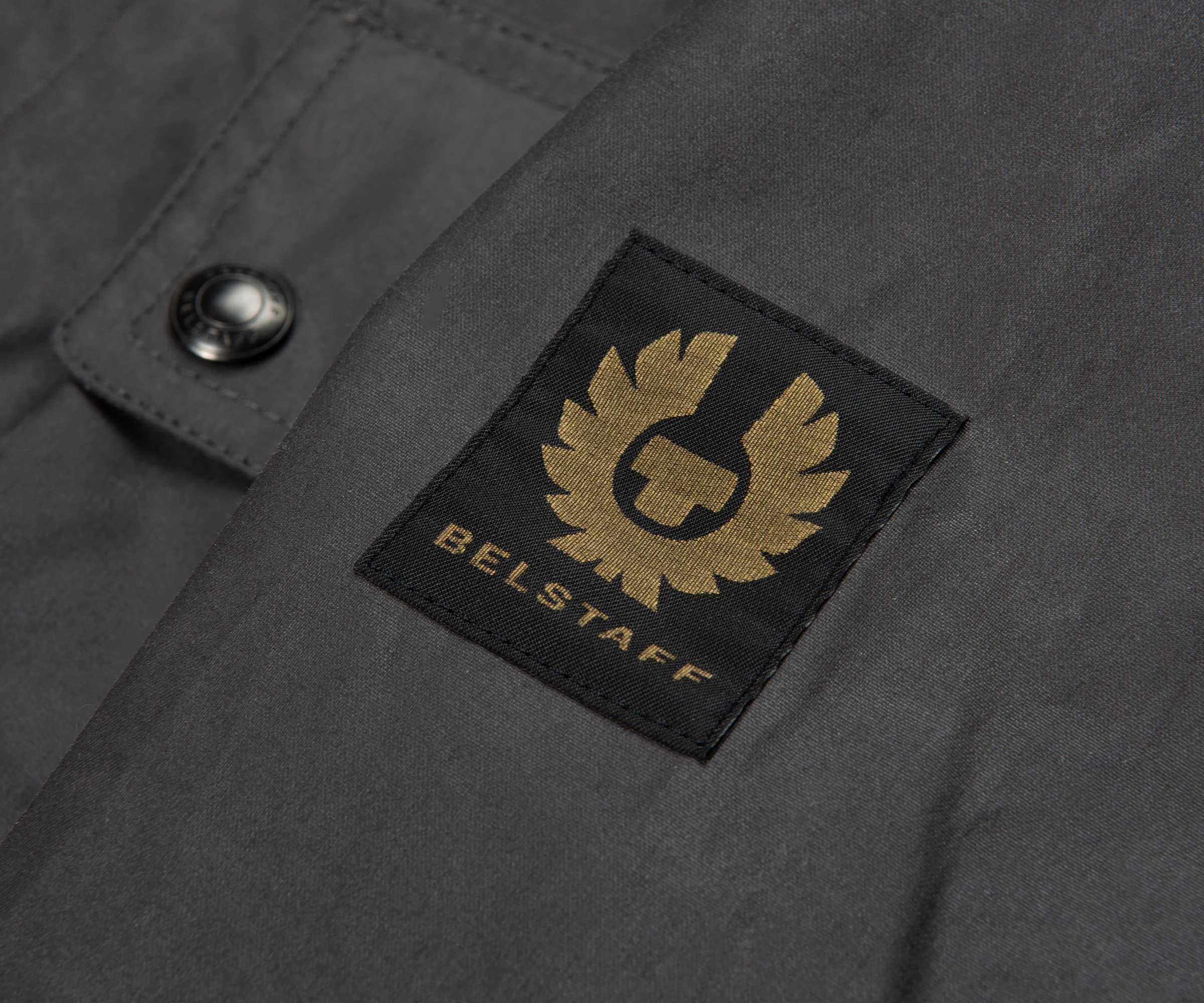 Belstaff Tornado Grey Ground Wax Jacket - Image 6
