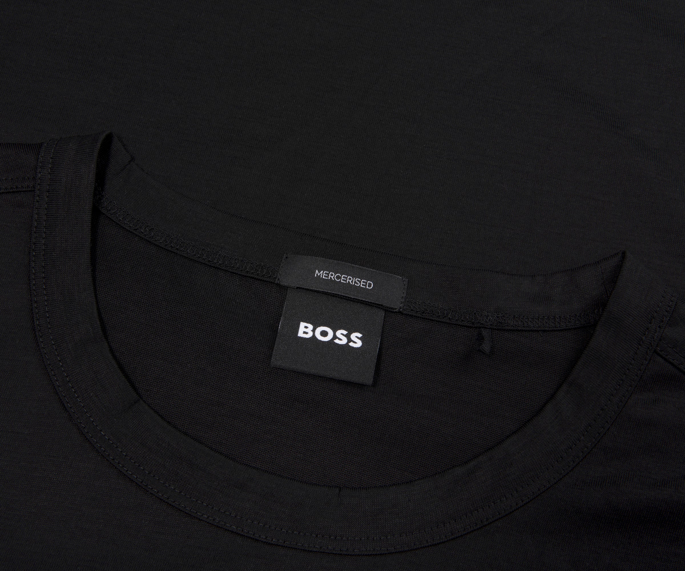 Boss Black Thompson Mercerised T-Shirt - Image 2