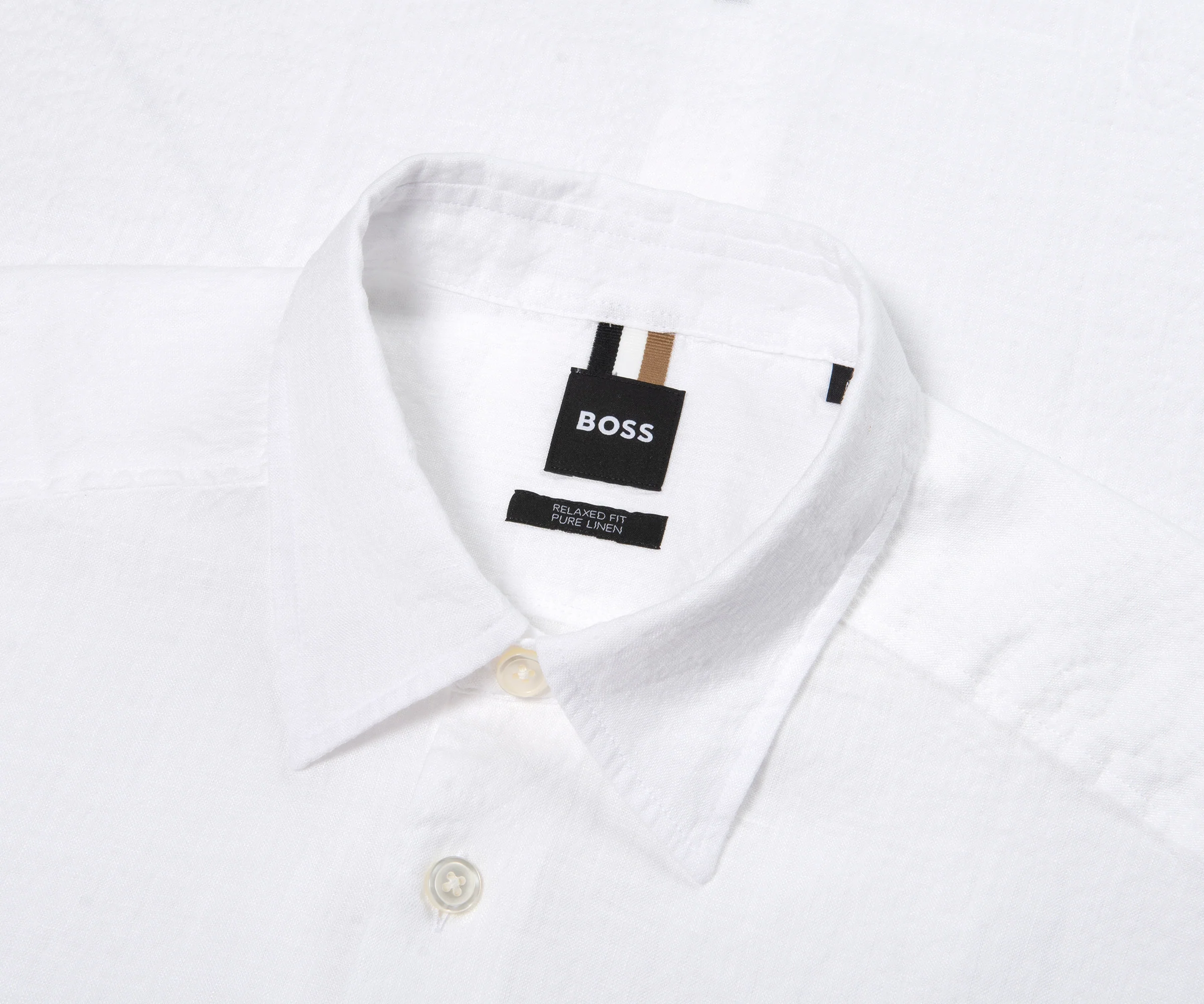 Boss C-Cory White Seersucker SS Shirt - Image 2