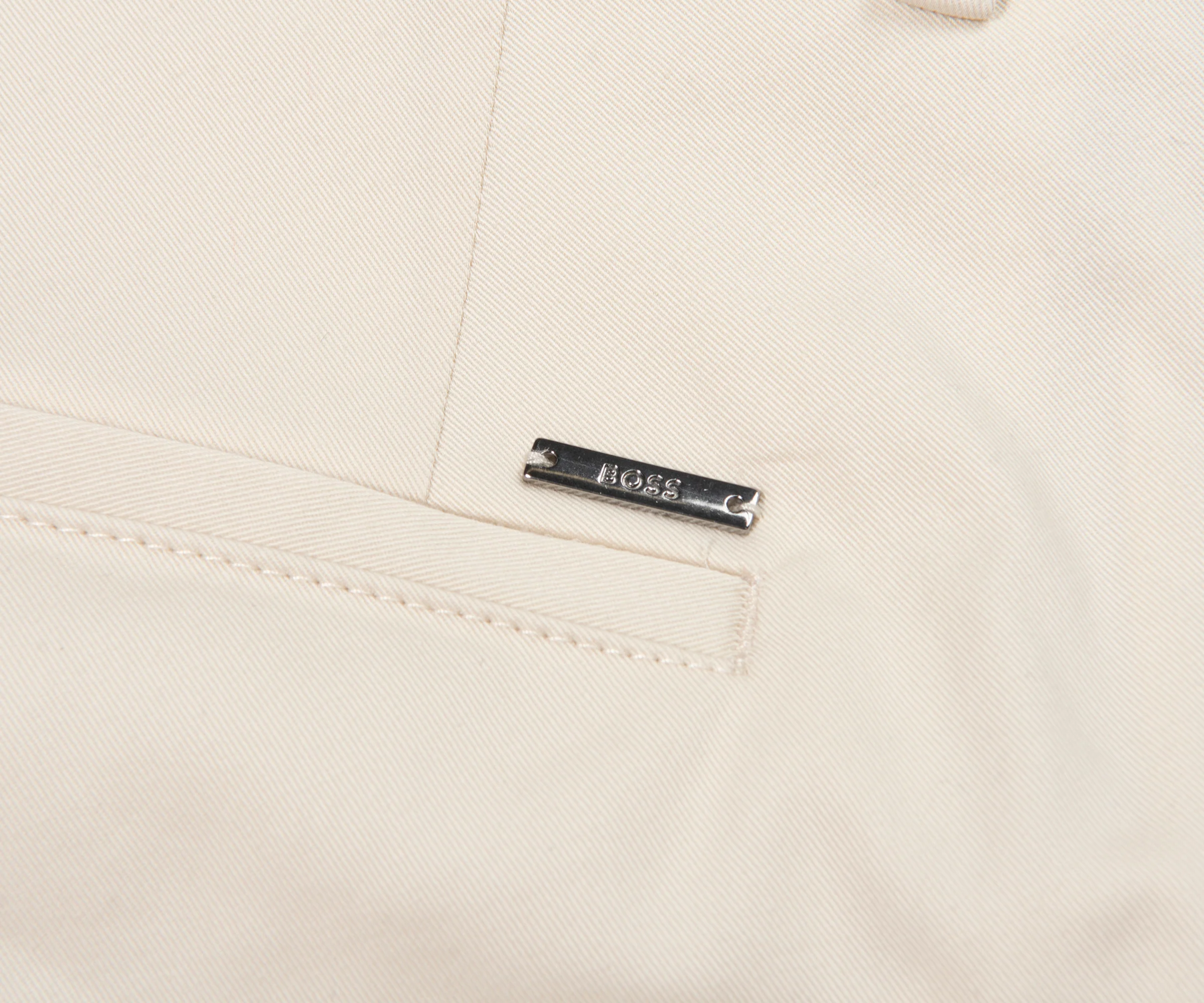 Boss C-Genius Off-White Formal Trouser - Image 4