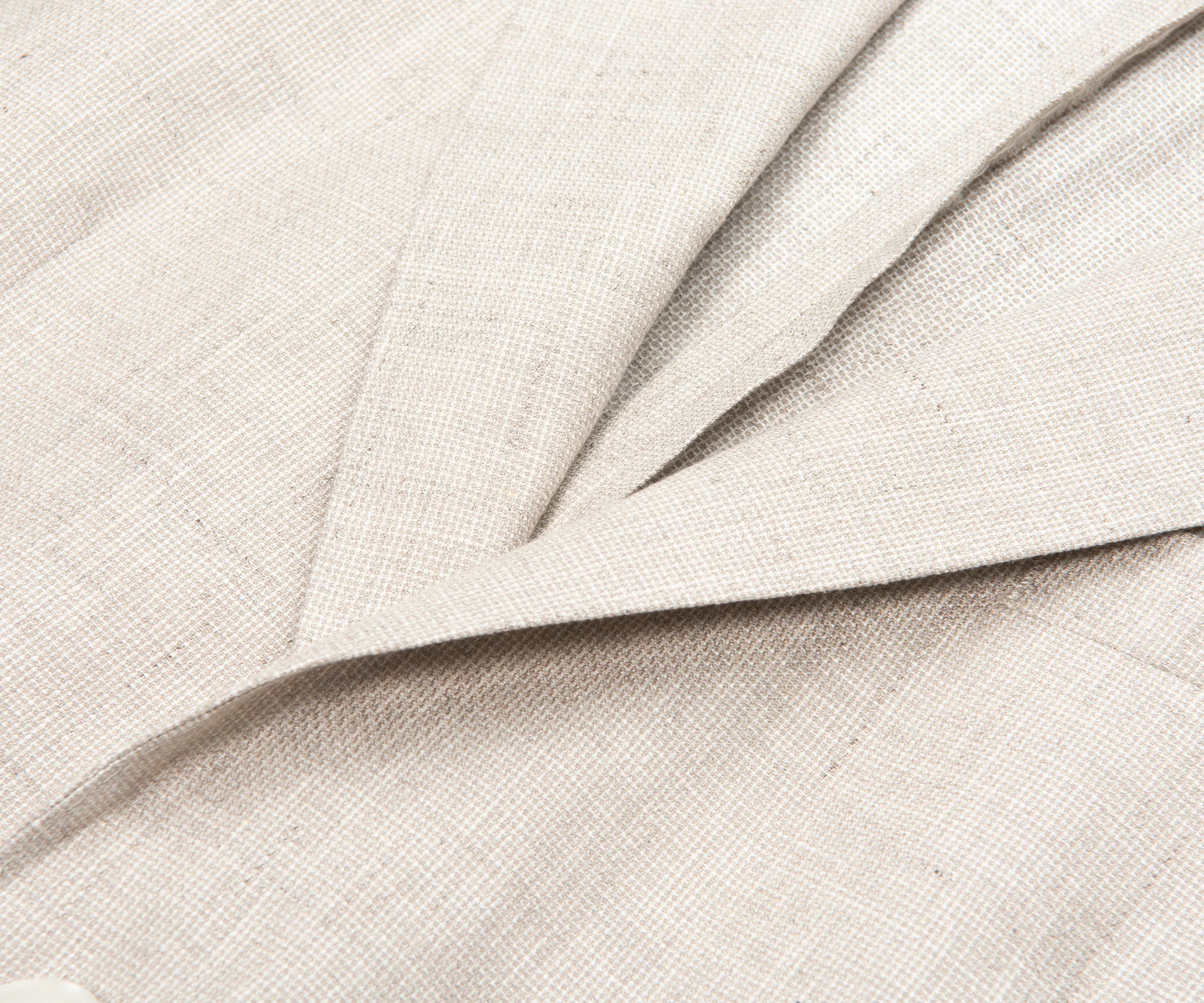 Boss C Hanry Open Grey Linen Blend Blazer - Image 3