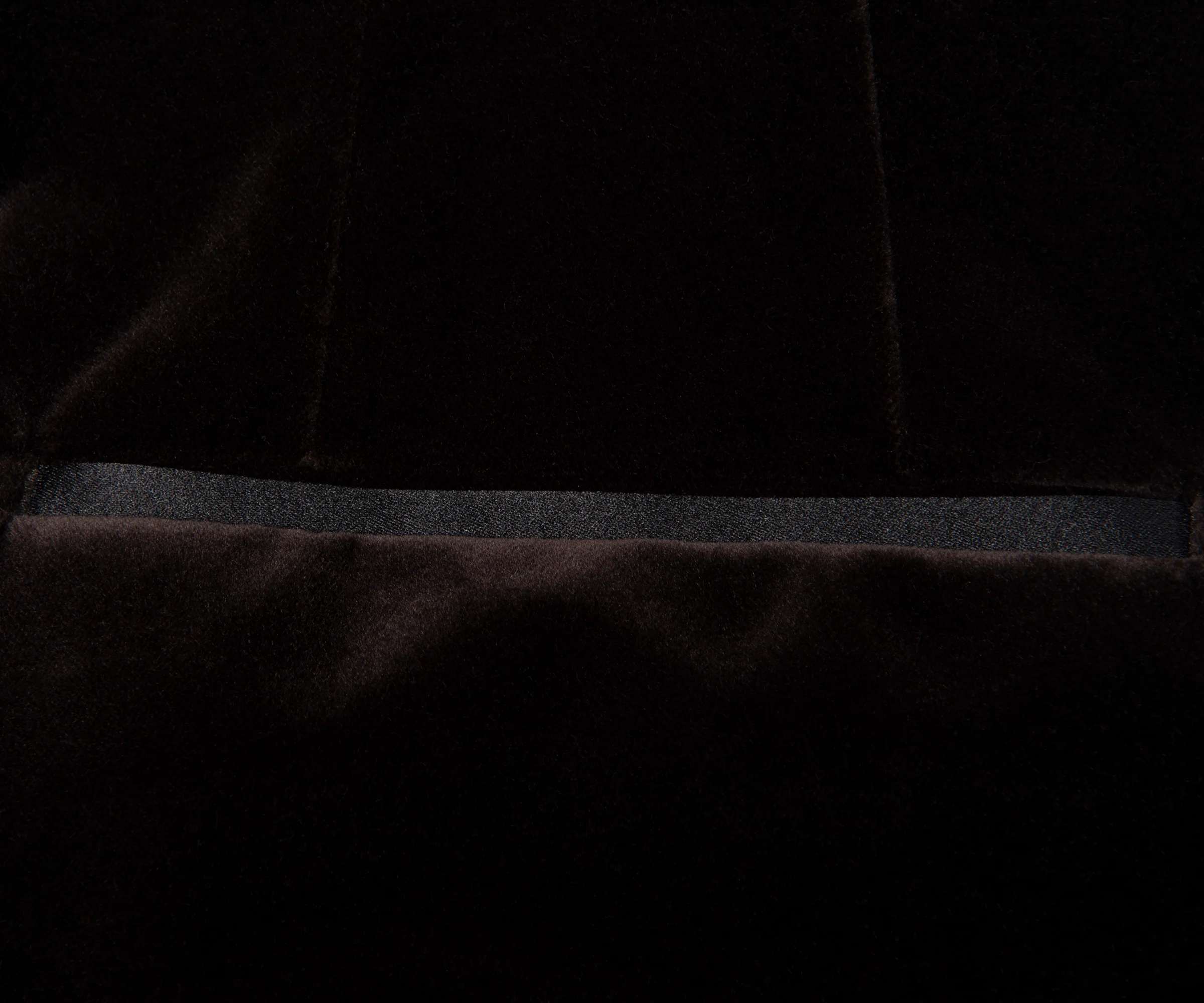 Boss Chocolate H Huston Slim Fit Velvet Cotton Suit - Image 9