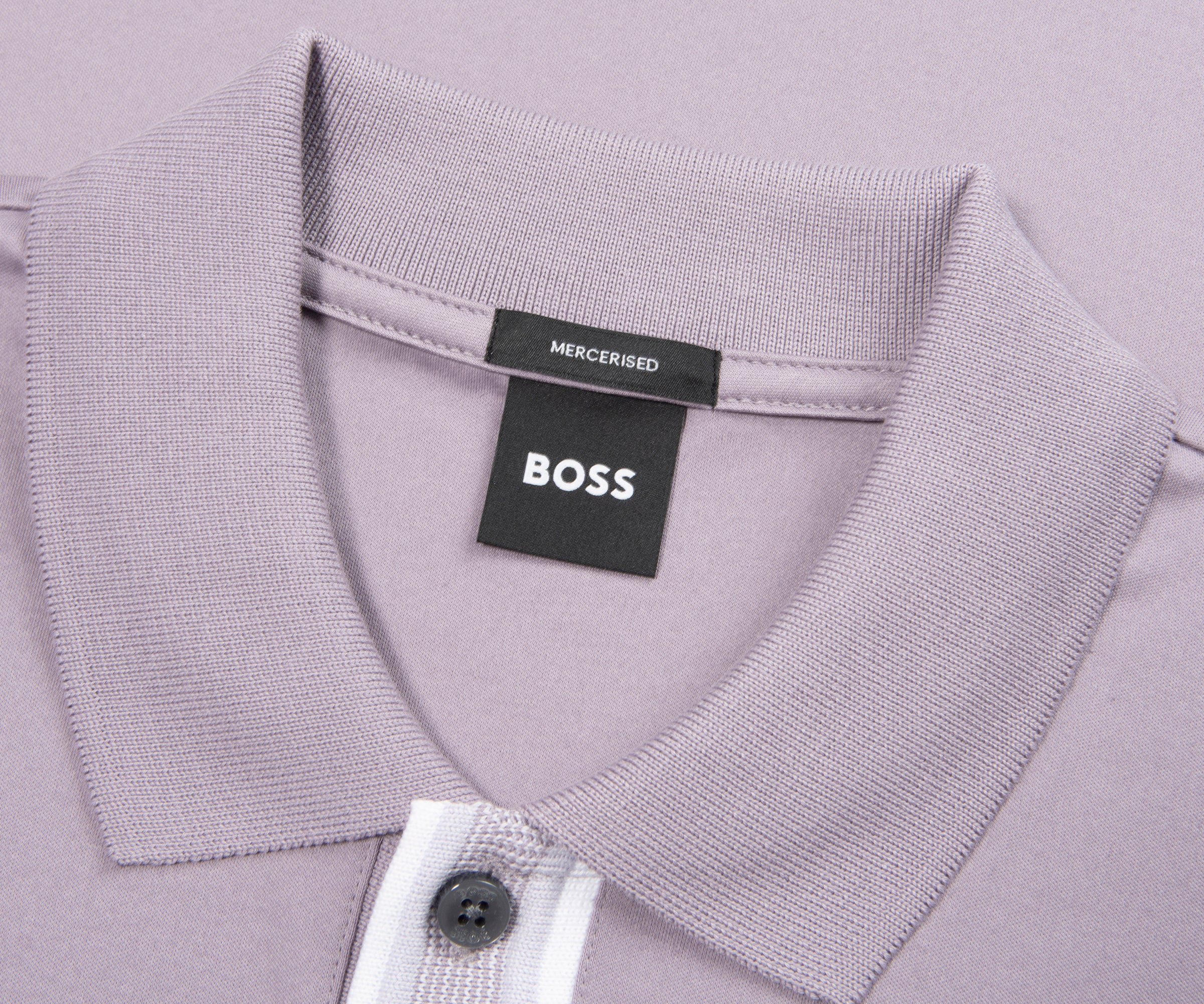 Boss H Parlay Lilac Trim Polo - Image 2