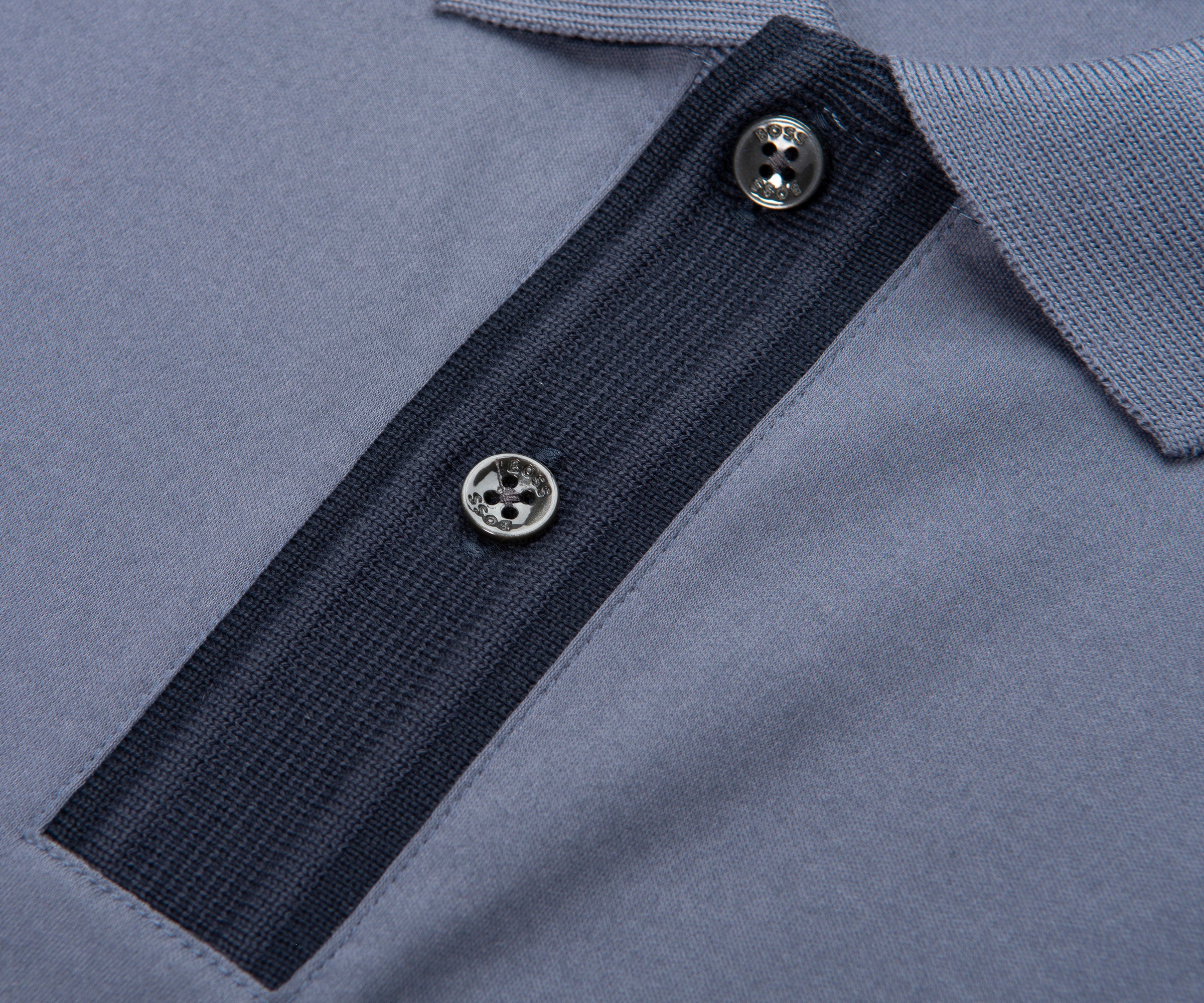 Boss H Parlay Petrol Trim Polo - Image 3
