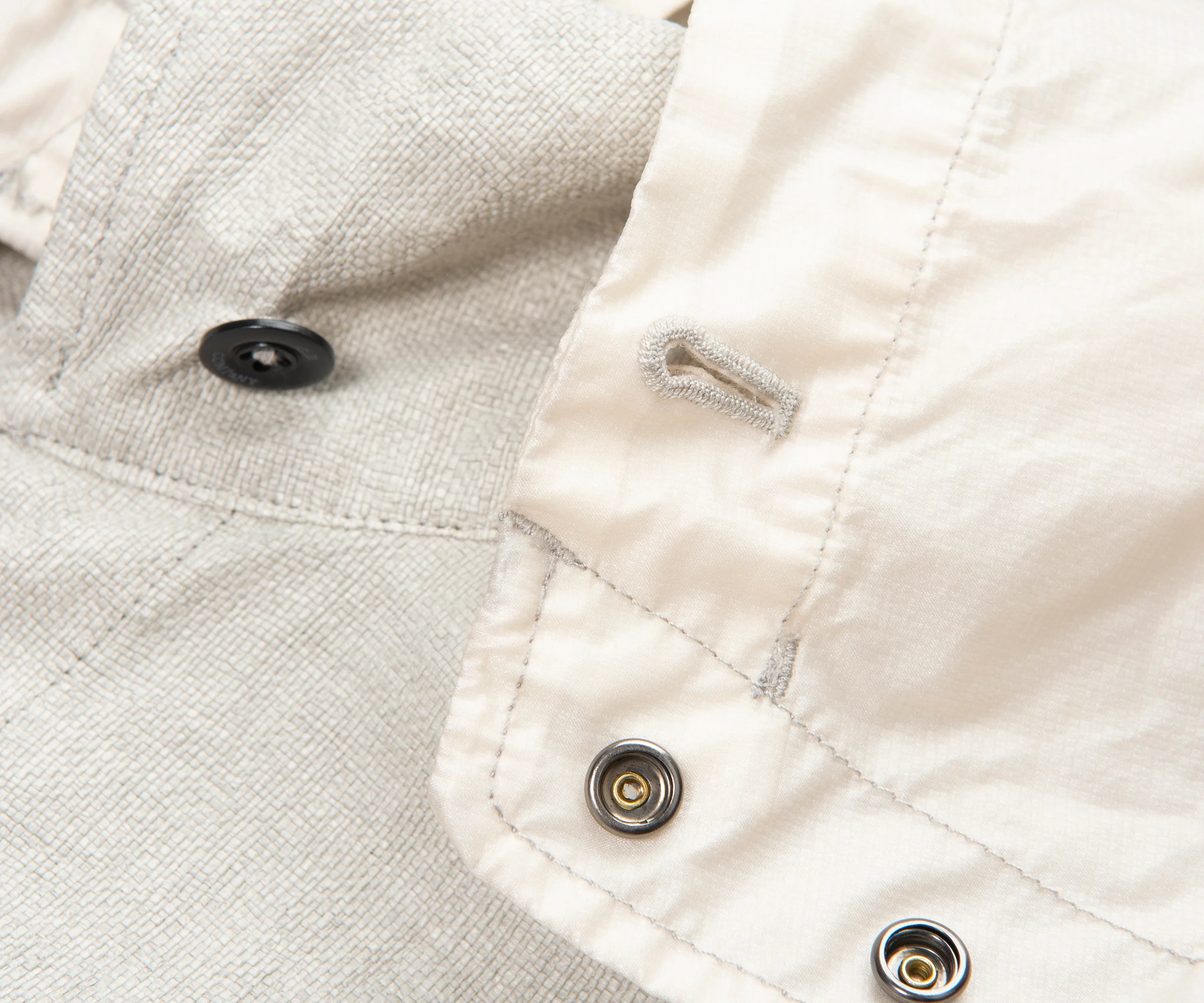 C.P. Company Dove Rafia Cropped Hooded Goggle Jacket - Image 3