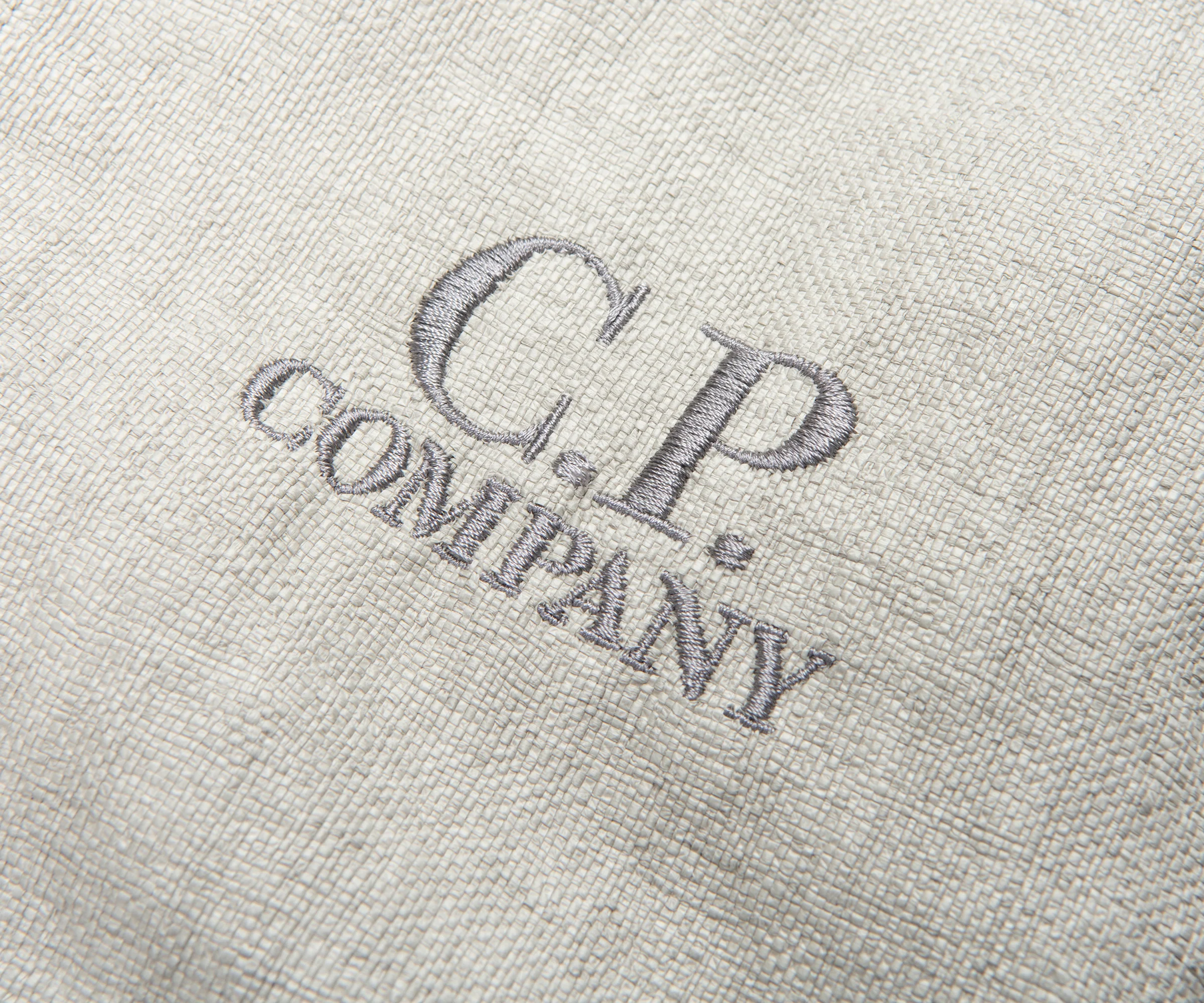 C.P. Company Dove Rafia Cropped Hooded Goggle Jacket - Image 6